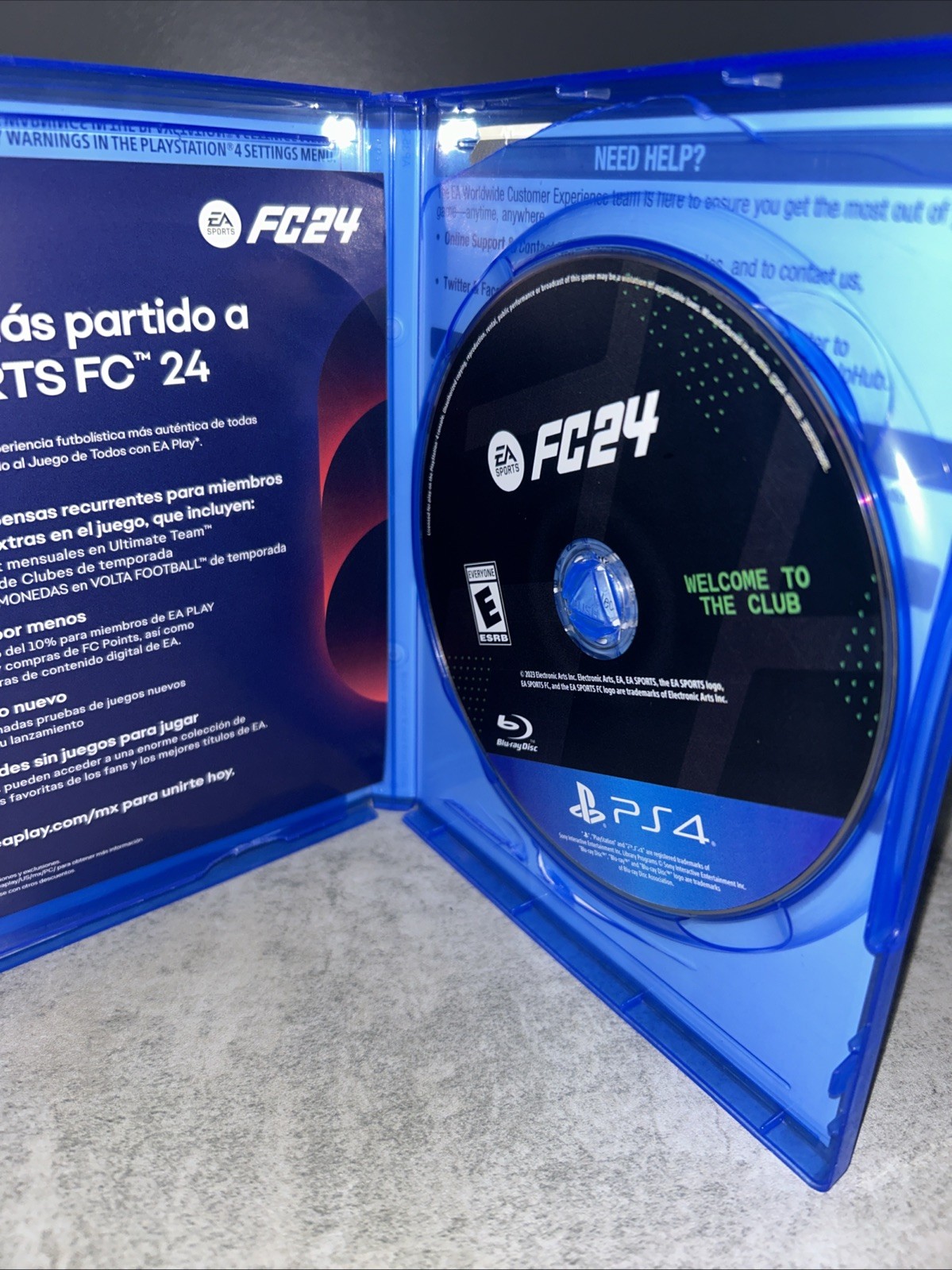 EA Sports FC 24 – Sony PlayStation 4 PS4 Complete CIB Pristine Mint Soccer Game