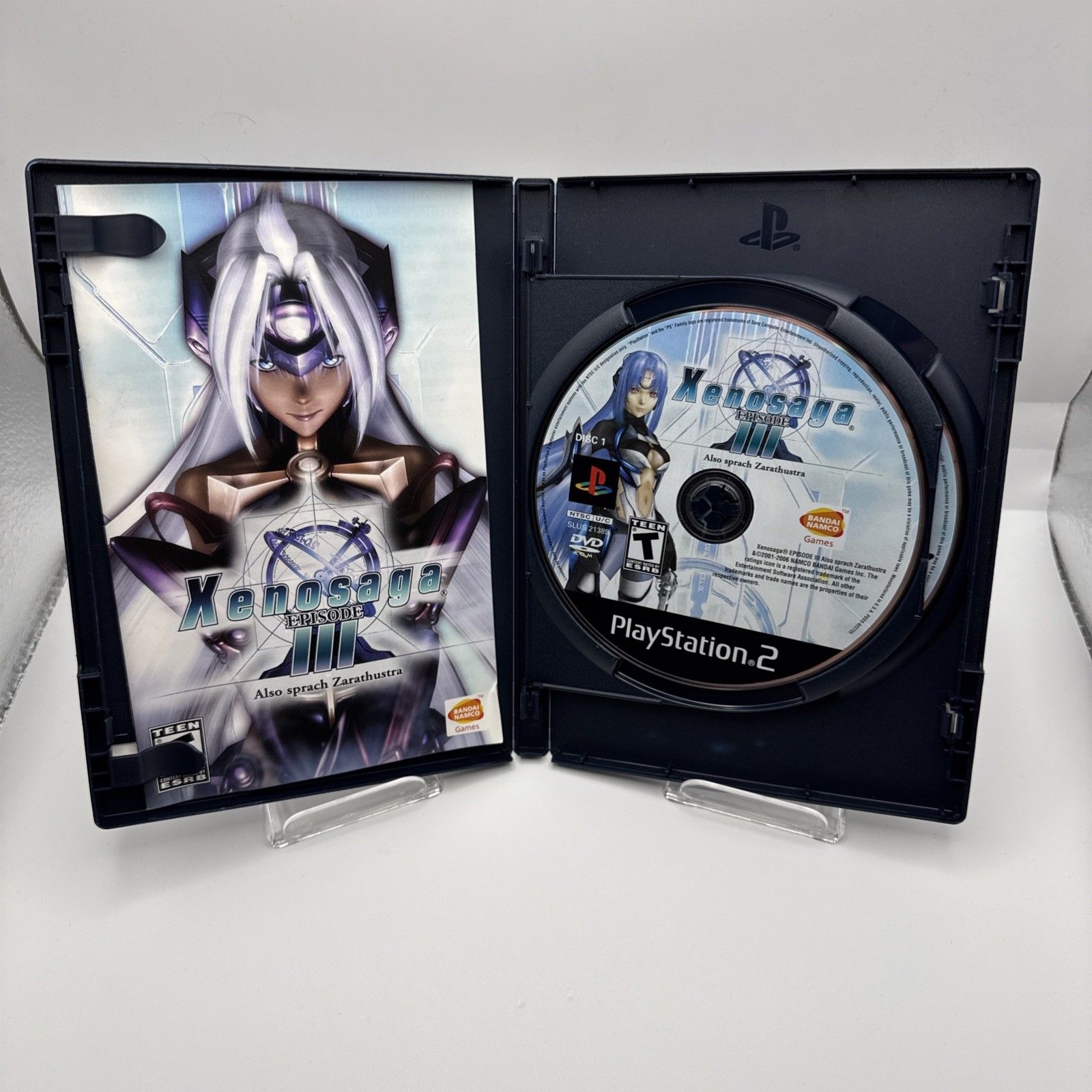 Xenosaga Episode III Also Sprach Zarathustra PS2 CIB Complete Tested