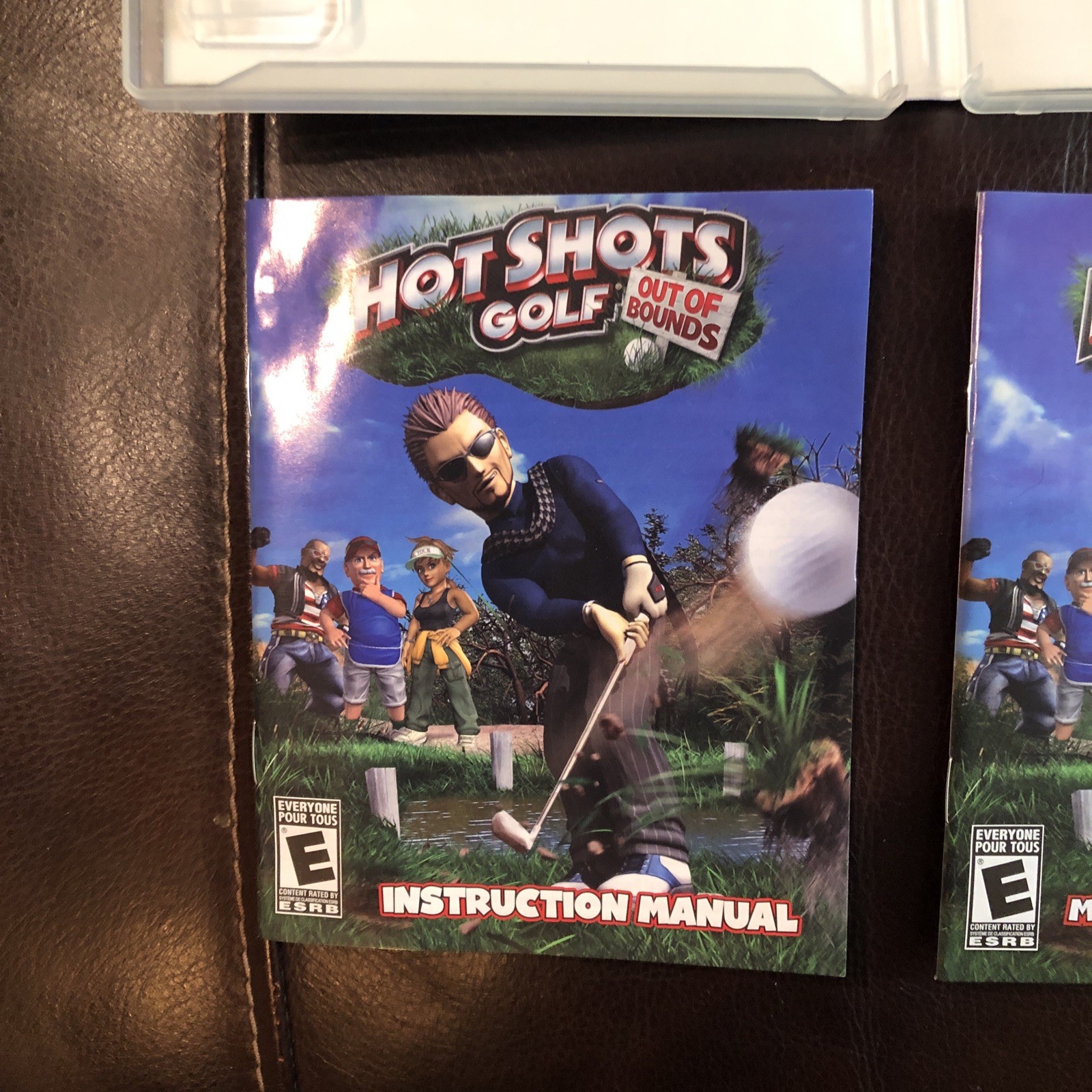 Hot Shots Golf: Out of Bounds (Sony PlayStation 3) PS3 Complete Manuals Eng/Span