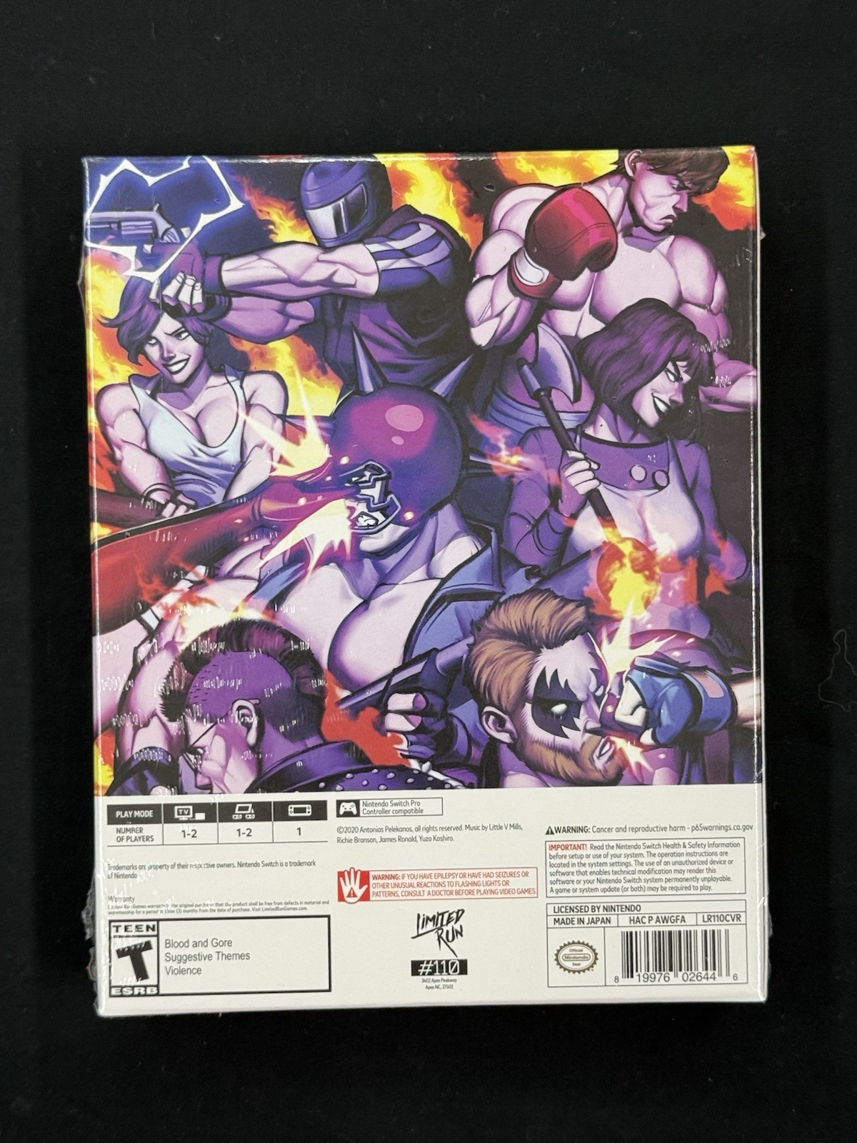 The TakeOver COLLECTOR’S EDITION NINTENDO SWITCH *** Factory SEALED