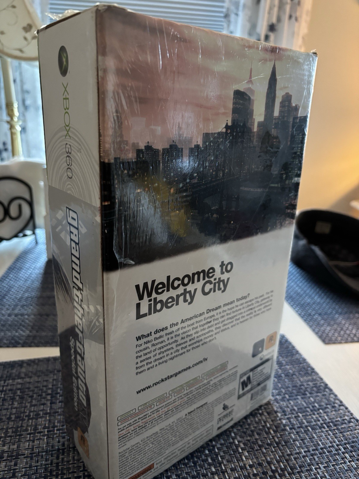 Grand Theft Auto IV FACTORY-SEALED Special Edition XBox 360. Unwrap a classic!