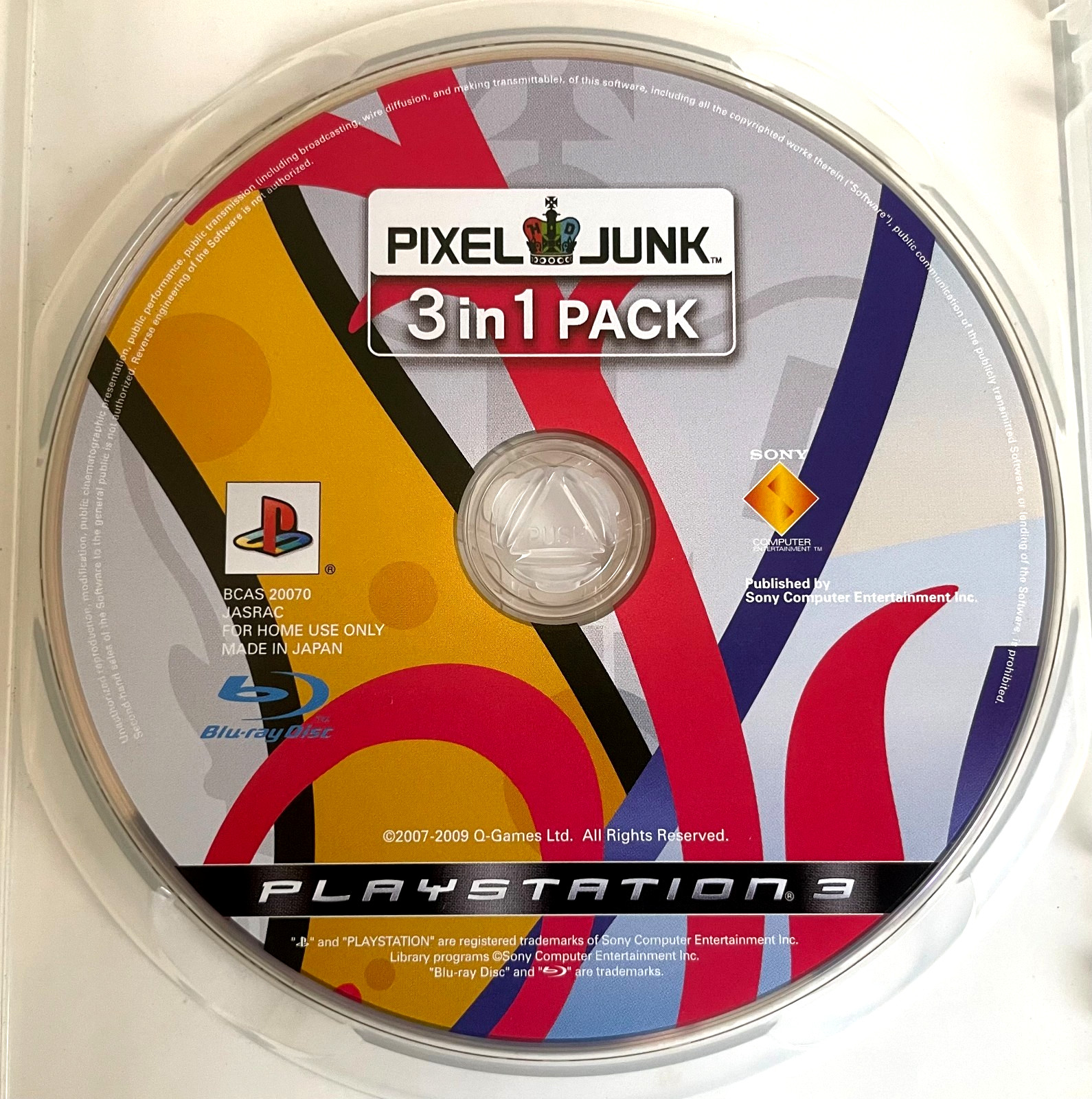 Pixel Junk 3 in 1 Pack English Version Sony PlayStation 3 PS3 Read Desc