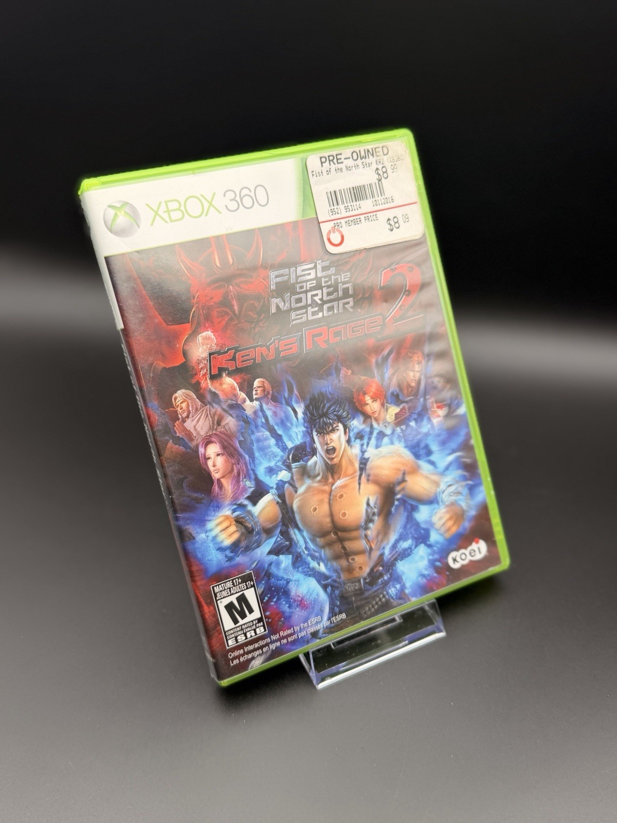 Fist of the North Star: Ken’s Rage 2 (Microsoft Xbox 360, 2013) CIB Tested