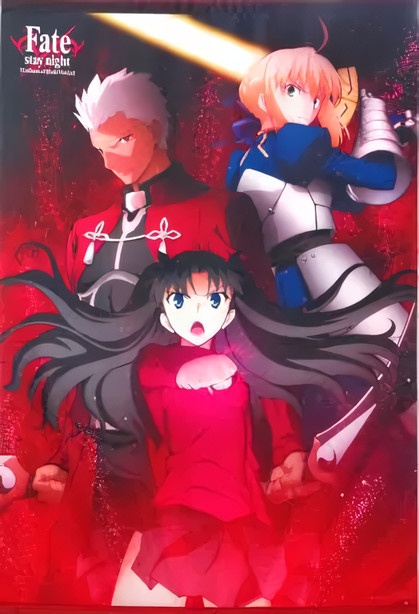 [Tapestry Wall scroll] Rin Saber Archer Fate/stay night Unlimited Blade Works B1