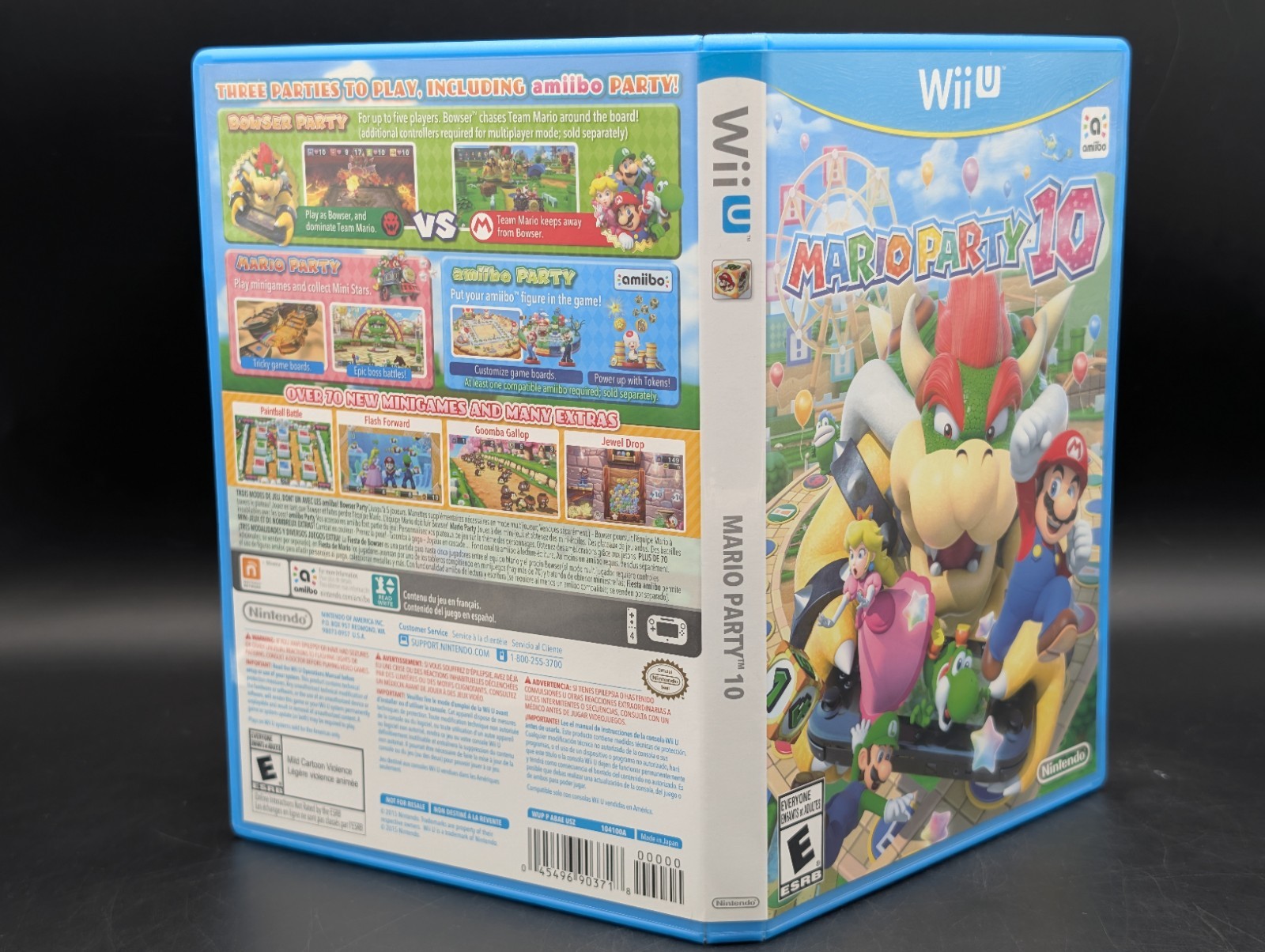 Mario Party 10 ( Nintendo Wii U ) CIB – Mint Disc – Pristine – Tested