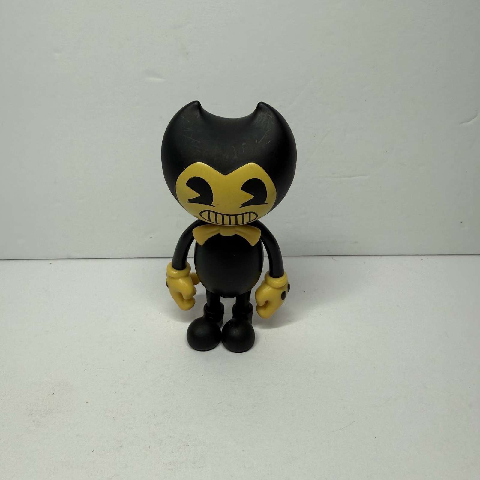 Bendy and The Ink Machine Yellow Bendy Figure The Meatly Games Phatmojo Toys 4”