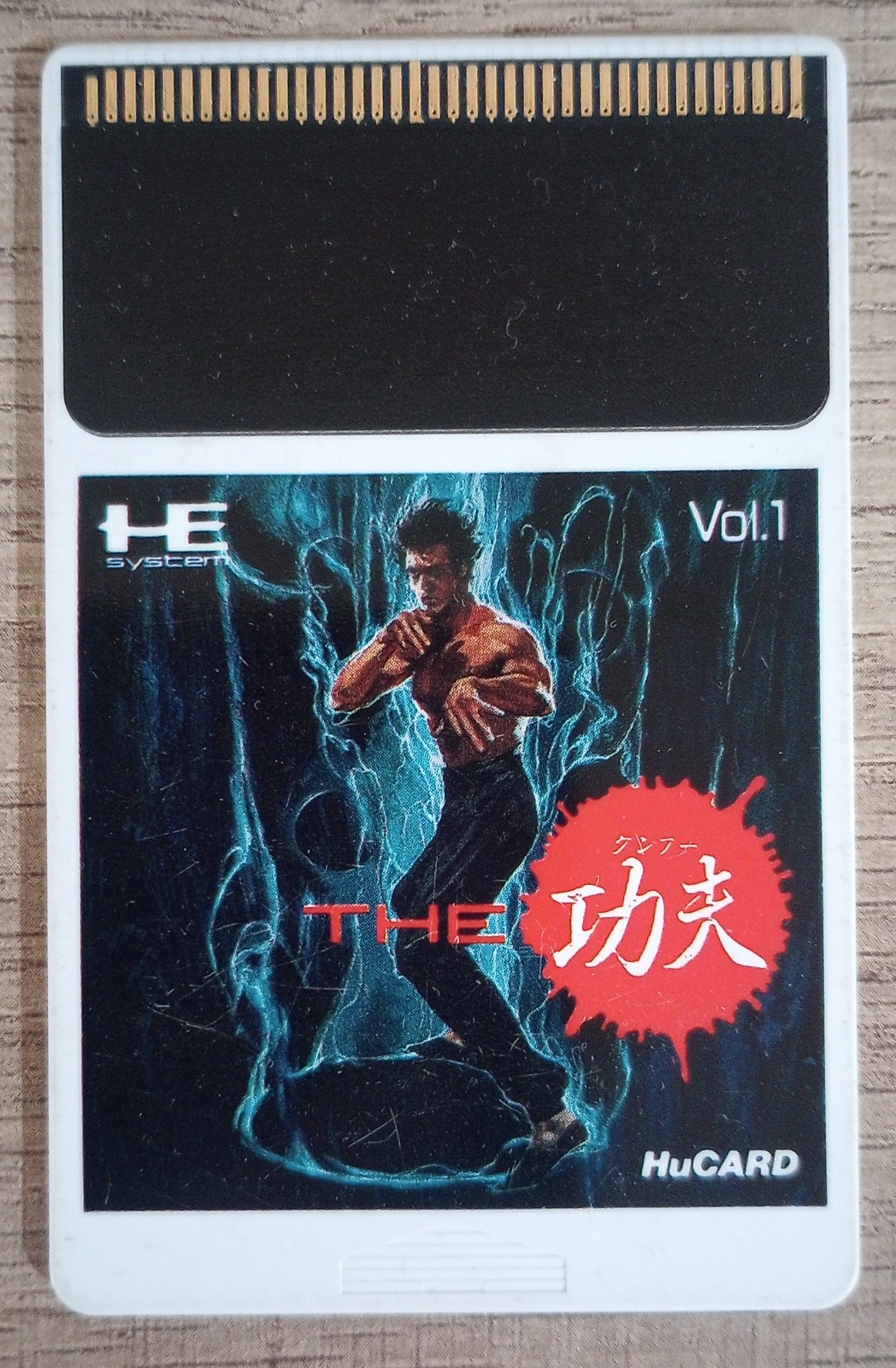 The Kung Fu / China Warrior (NEC PC Engine) authentic Hucard only, US seller