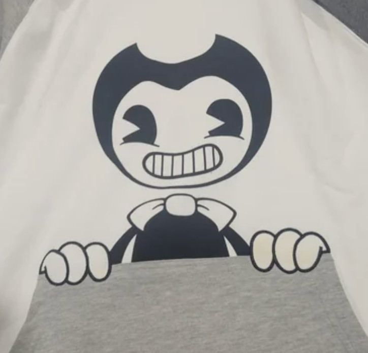BENDY & The Ink Machine – SWEATSHIRT HOODIE – Medium – New Sealed in Bag NWT