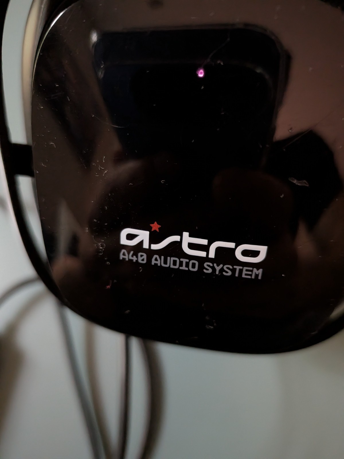 Astro A40 Black Gaming Headset 3.5mm Jack Boom Mic Adjustable Headband Over-Ear