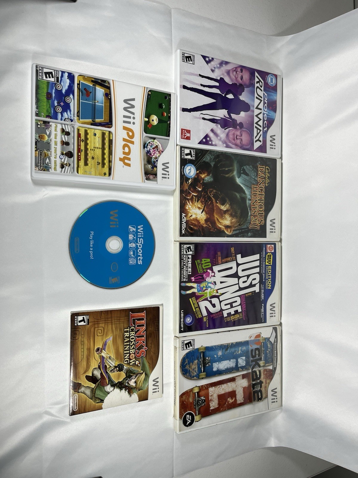 Nintendo Wii RVL-001 512MB Home Console White Bundle ✅CHECK THE PHOTOS✅
