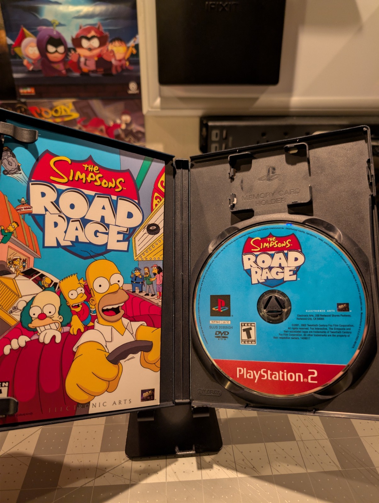 The Simpsons Road Rage Sony PlayStation 2, 2001, Complete in Box, Greatest Hits