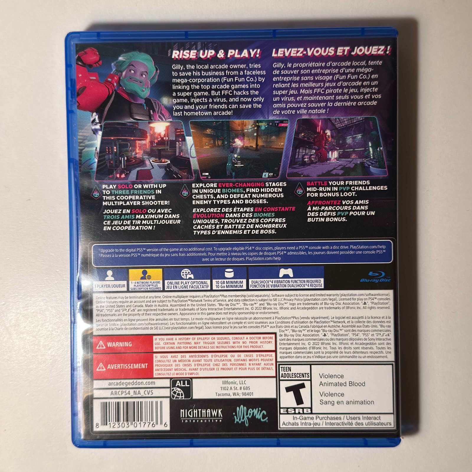 Arcadegeddon | PS4 | Lot #3 | PRISTINE | Bundle 3+ Games & Save