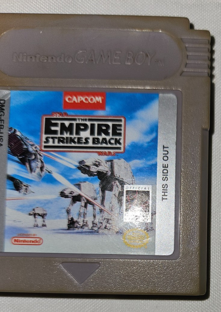 Star Wars Empire Strikes Back Cartridge Only Authentic Nintendo GameBoy Capcom