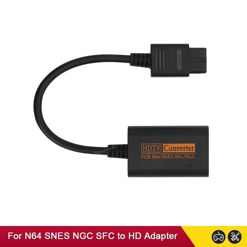 N64 To HDMI Converter Adapter HD Link Cable For Nintendo Gamecube Super SNES USA