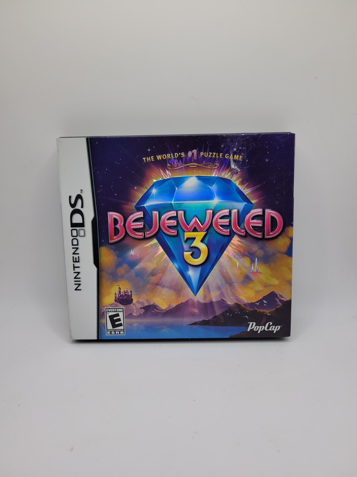 Bejeweled 3 (Nintendo DS, 2011) CIB Complete W/ Manual & Slip Cover – Tested!