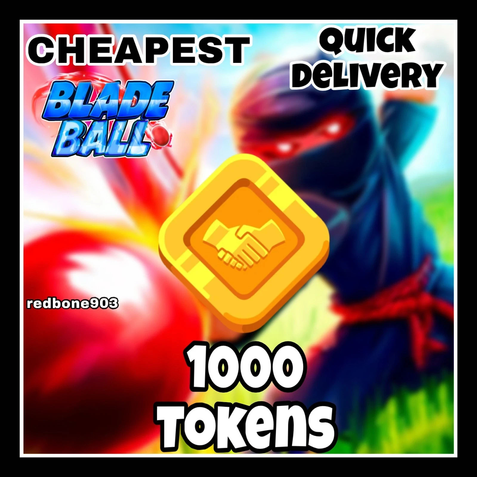Blade Ball – Trading Tokens – 1K – 30K (Fast Delivery & Cheap)