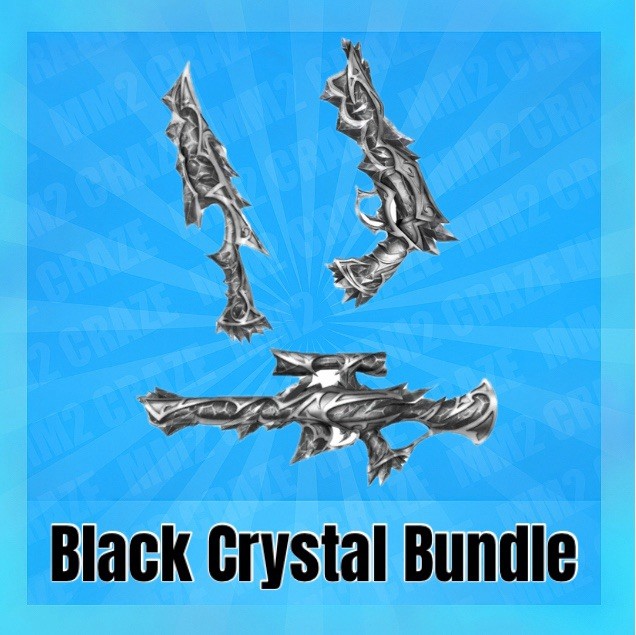 Black Crystal Bundle Murderers Vs Sheriffs Duels | MVSD | Cheap + Fast