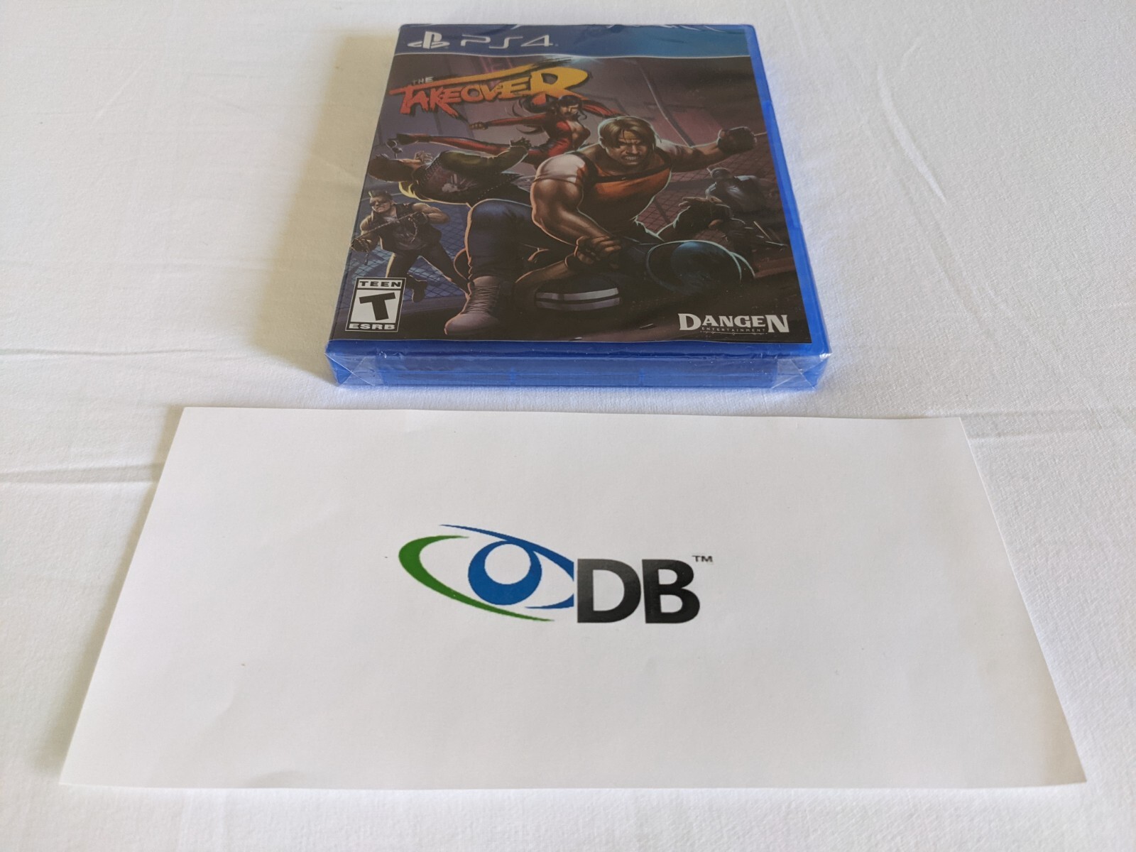 Limited Run PlayStation 4 PS4 The Takeover & Holographic Trading Card