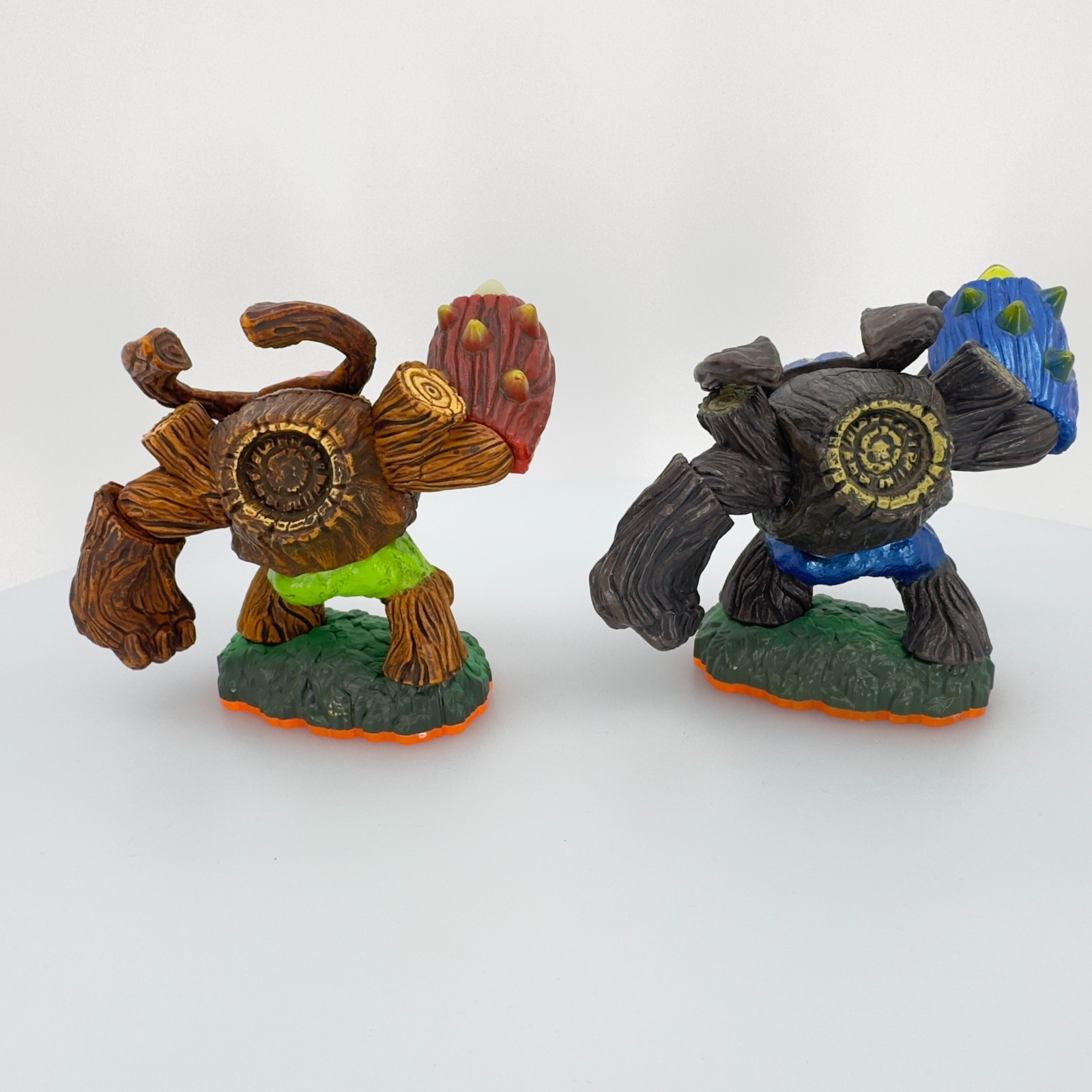 Skylanders Giants Gnarly Tree Rex And Tree Rex Figures Activision Tested Reset