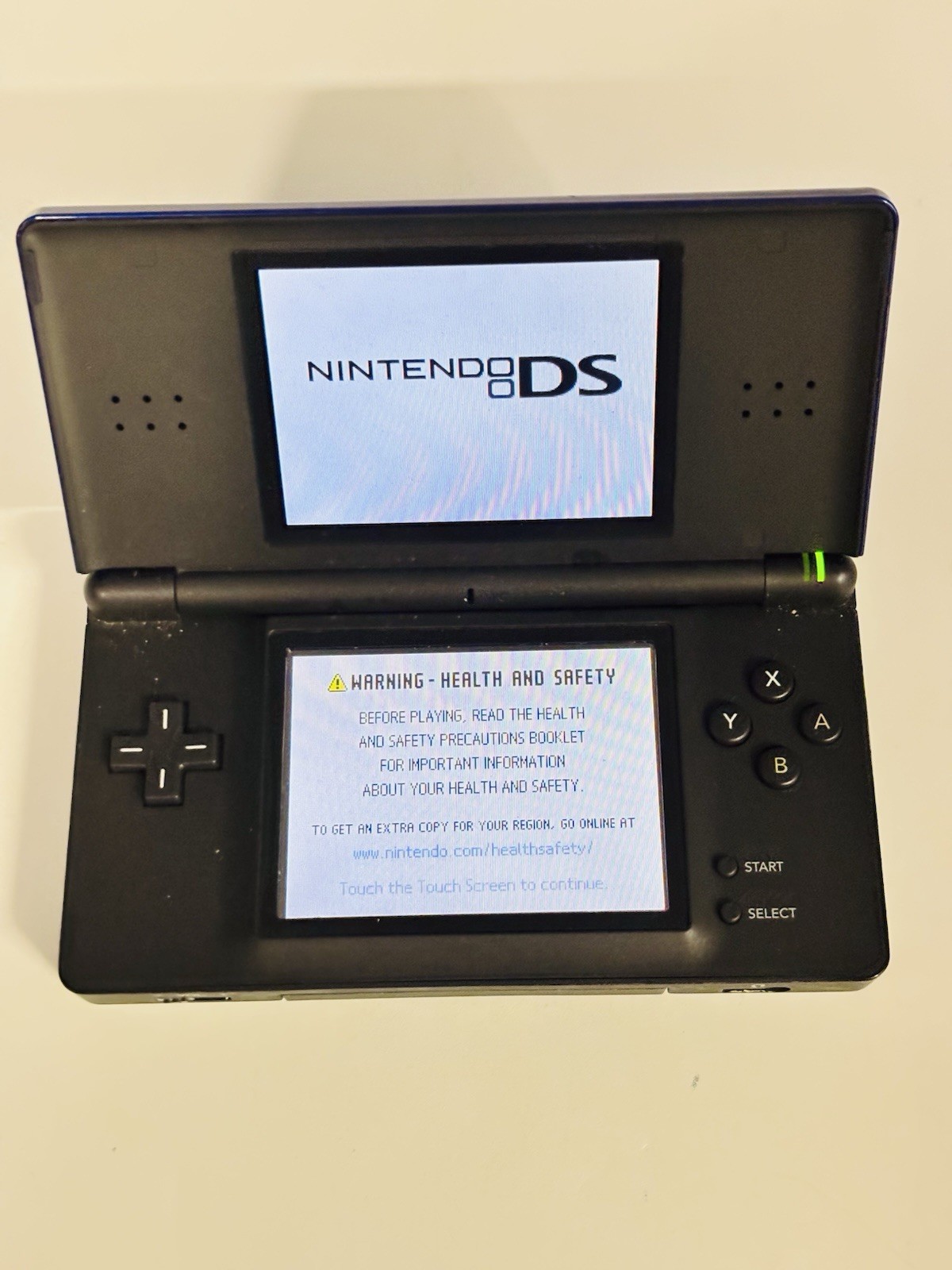 Nintendo DS Lite Handheld System Cobalt Blue USG-001 Console Tested Working