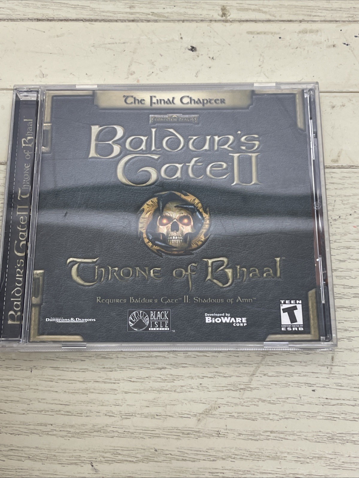 Baldur’s Gate 2 II – Shadows of Amn – PC & Throne of Bhaal CD Manual Reference