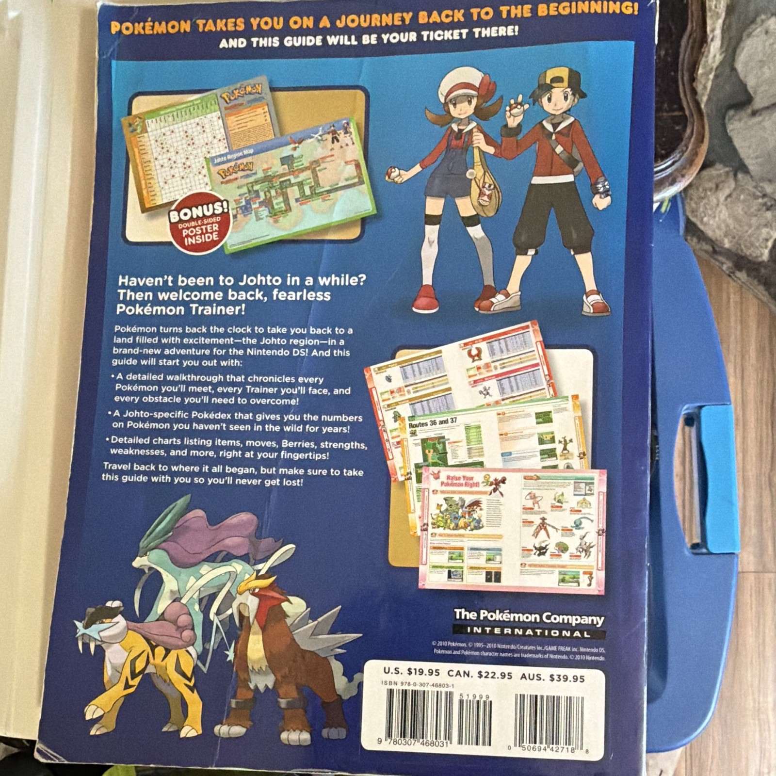 The Pokémon Company Int’l HeartGold/SoulSilver Johto Guide & Pokédex