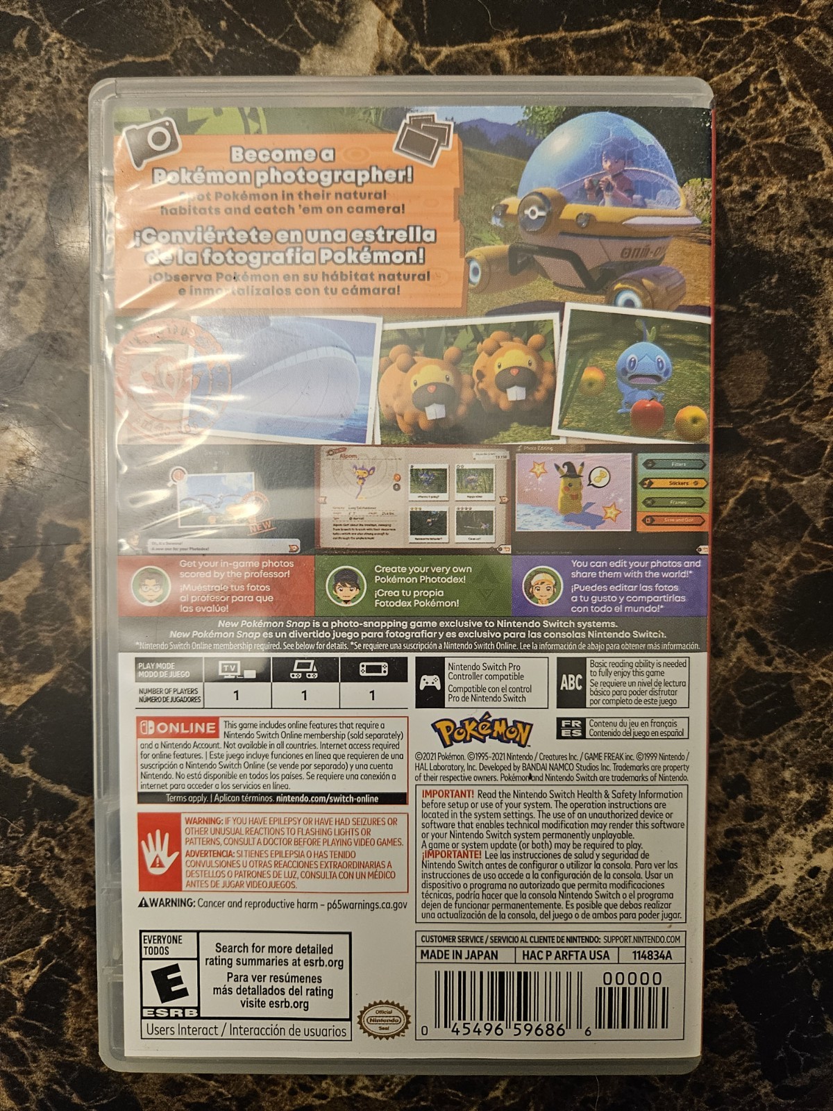 New Pokemon Snap Nintendo Switch – Used – Excellent Condition