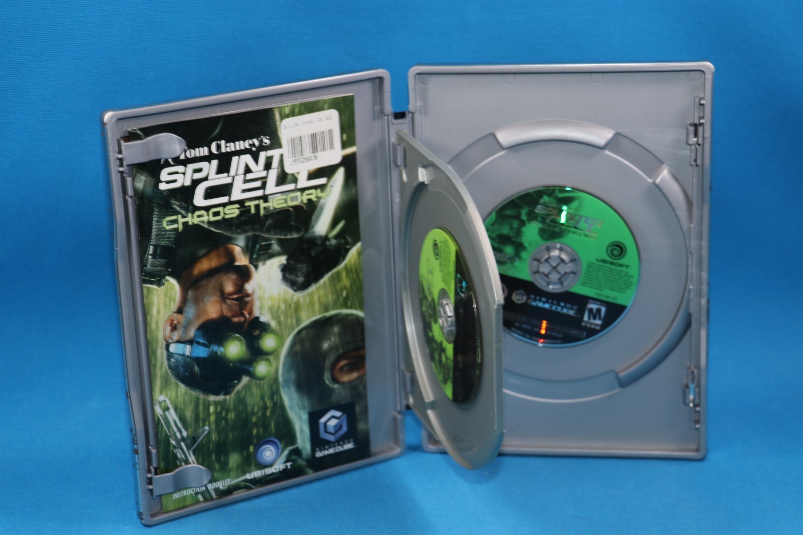 NINTENDO GAMECUBE TOM CLANCYS SPLINTER CELL CHAOS THEORY LIMITED EDITION CIB