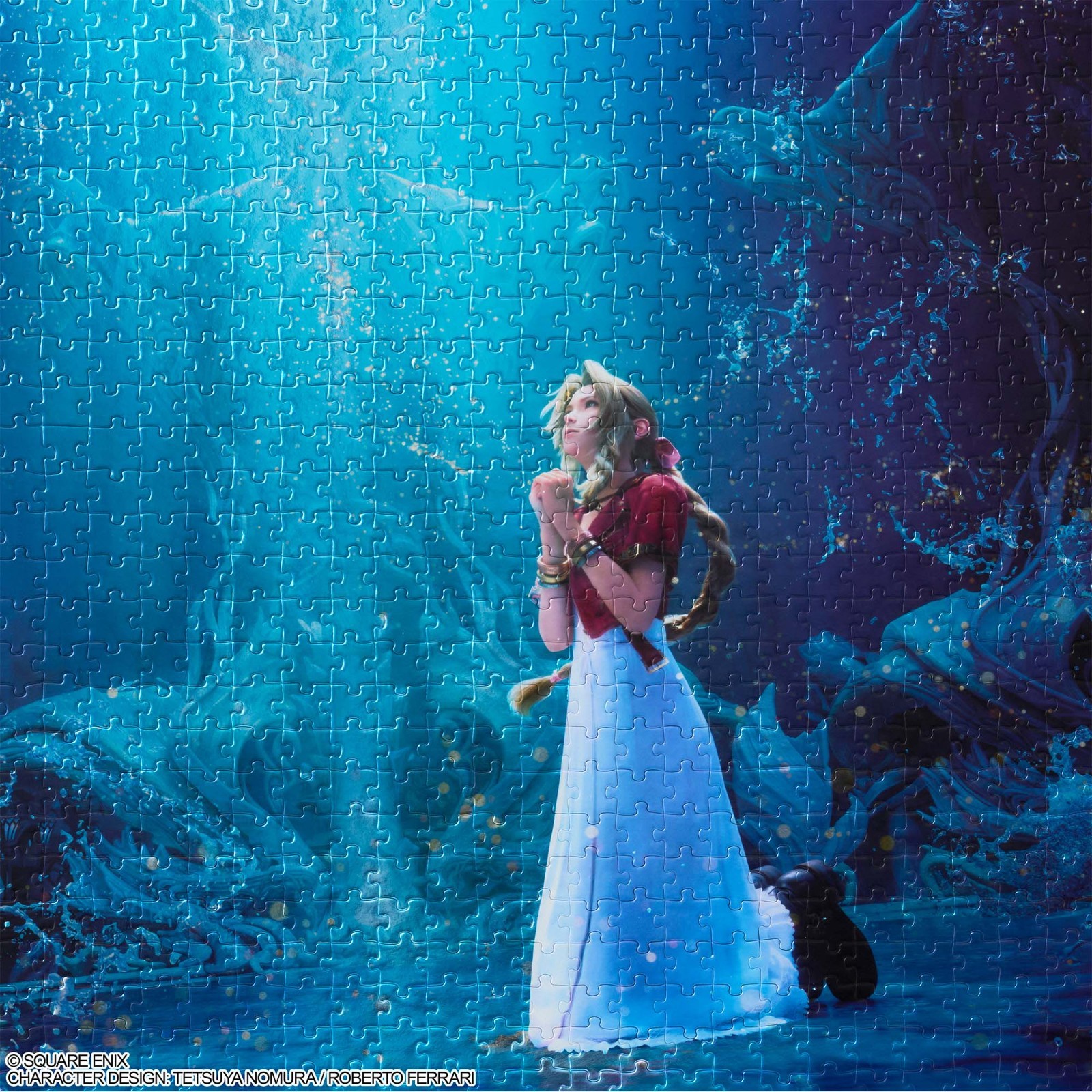 Square Enix FINAL FANTASY VII REBIRTH Aerith Key Art Jigsaw Puzzle 1000 PIECE