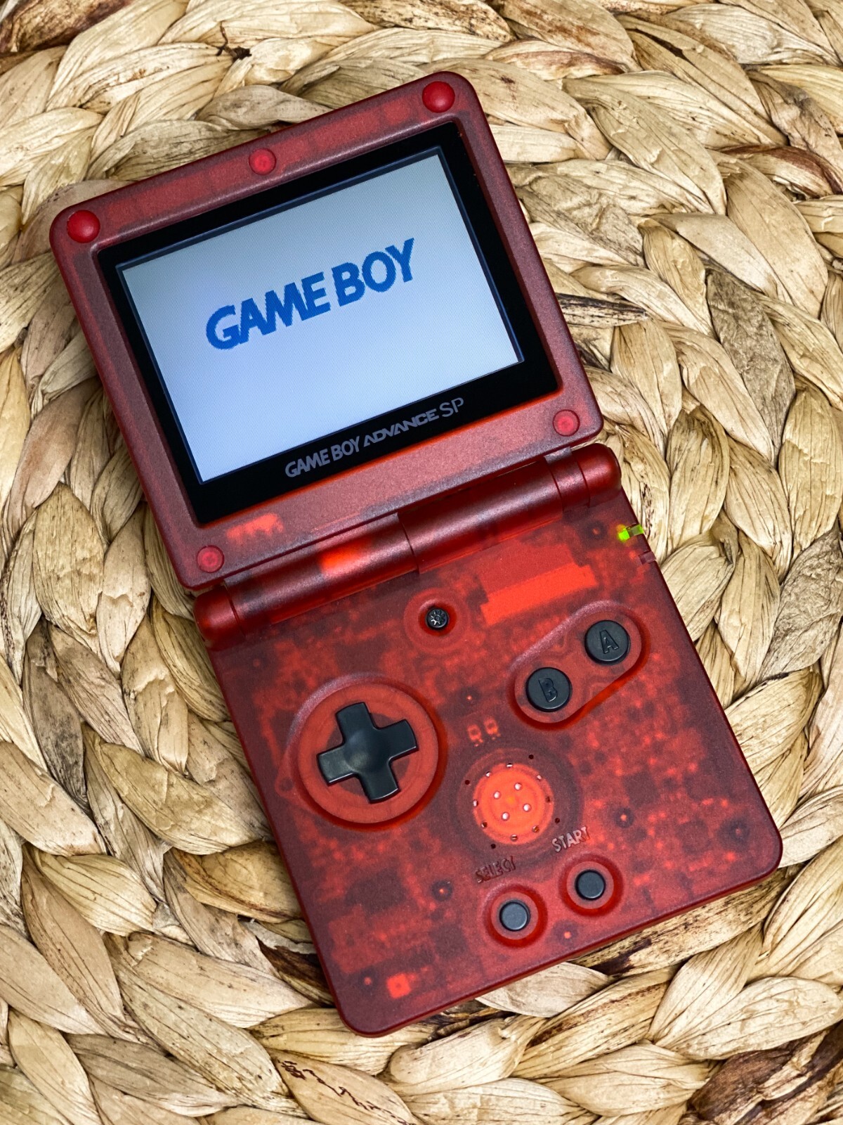 **Nintendo Game Boy Advance GBA 001 SP Advance System Clear Pick Color *
