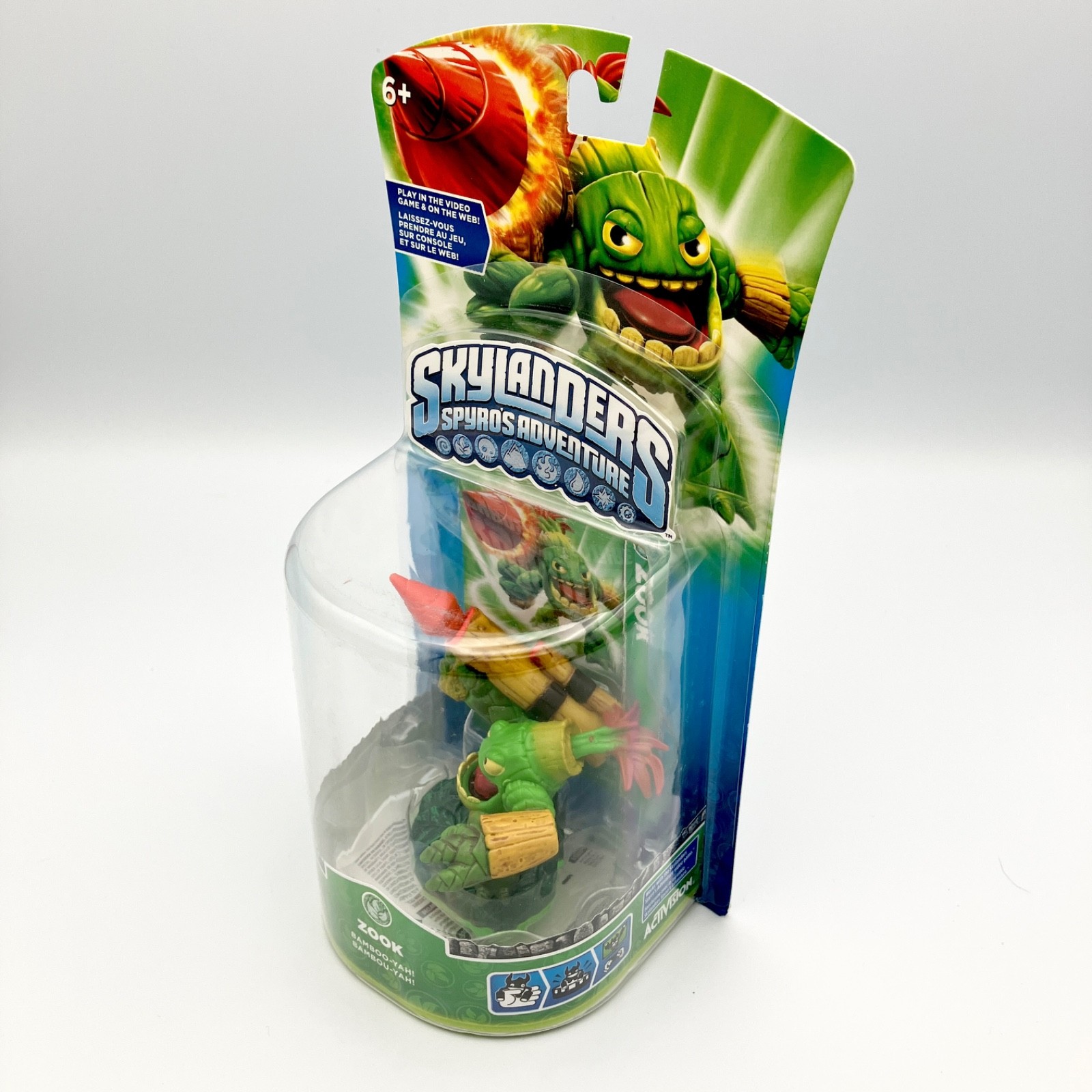 Skylanders Spyros Adventure Zook Figure Character NIB Activision Partial Seal