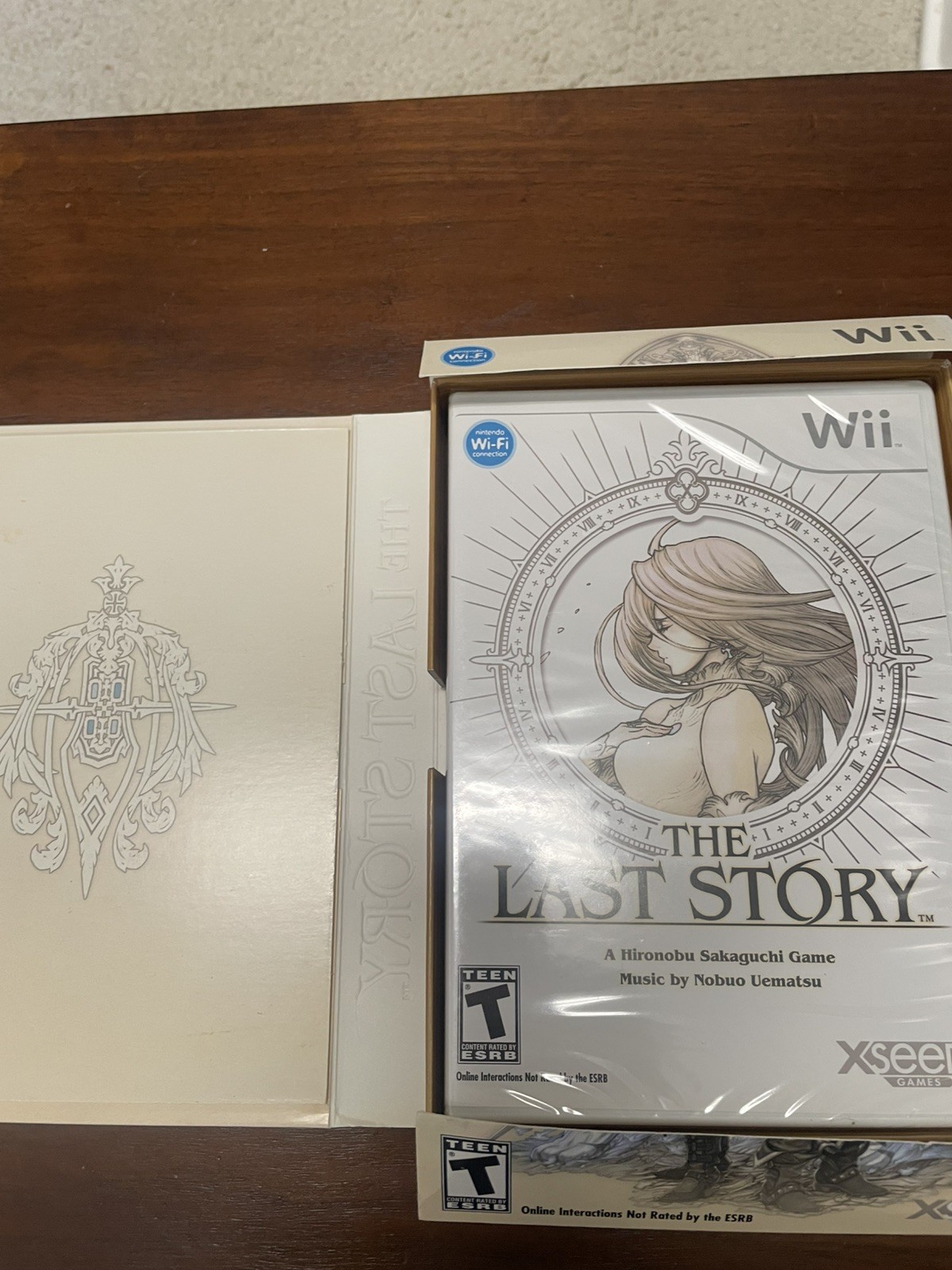 The Last Story Limited Edition (Nintendo Wii, 2012) COMPLETE W/ Art Book & Game!