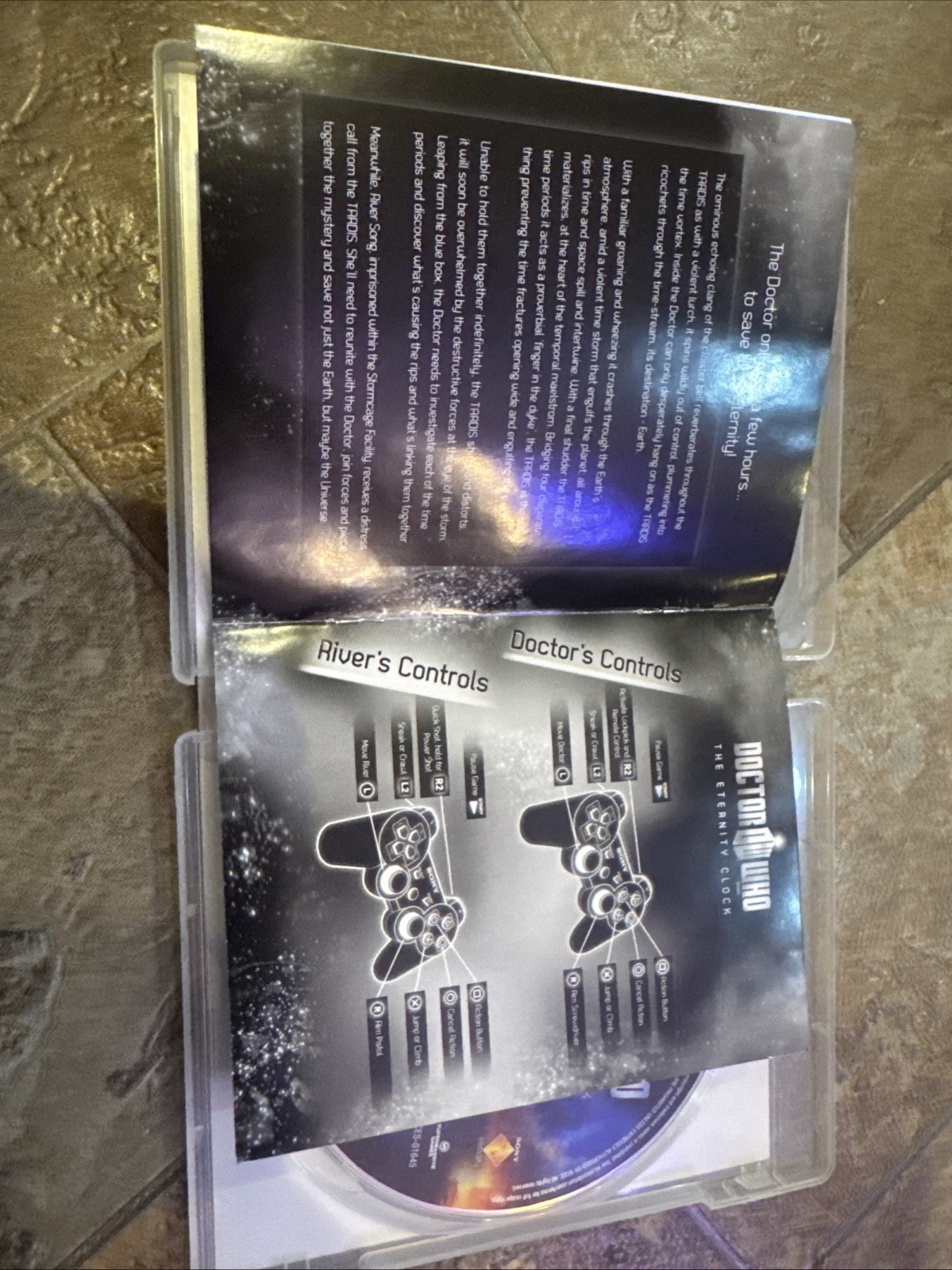 DOCTOR WHO THE ETERNITY CLOCK- PLAYSTATION 3 PS3