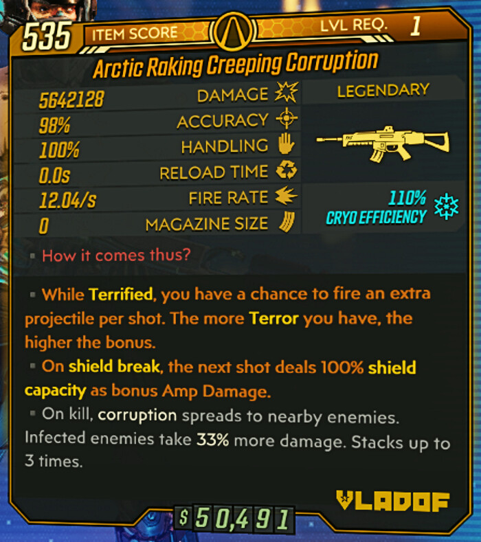 (XBOX PS4/5 PC) CREEPING CORRUPTION MODDED • 6 PACK • Bunker Masters Vault Card