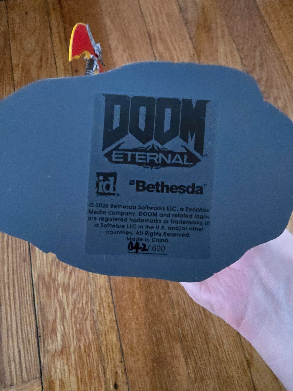 Doom Eternal Marauder Statue Official Bethesda Store 042/600 Limited Edition