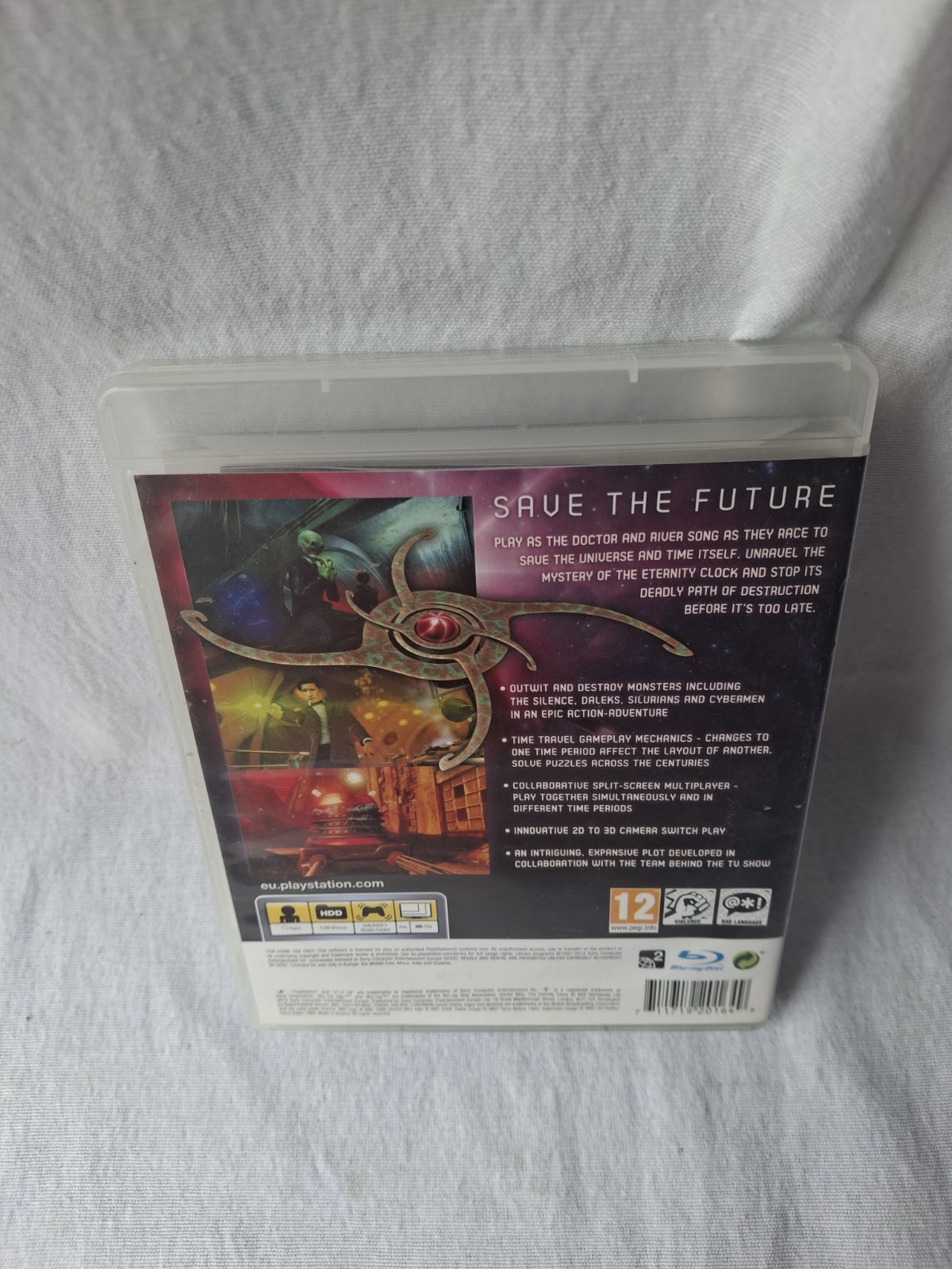 P S 3 Doctor Who Video Game Sony