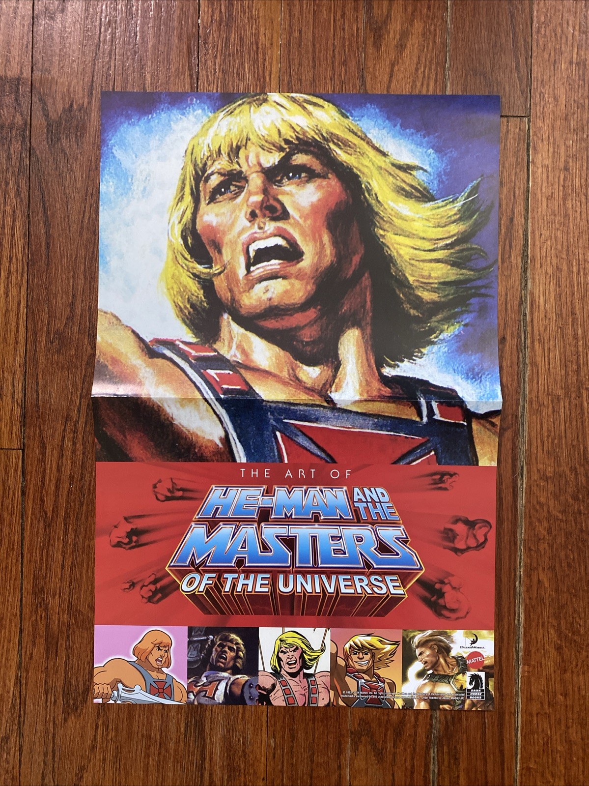 The Art Of MOTU Comic Con Poster He-Man 2014 NYCC 11×17 Dark Horse – 2 Sided