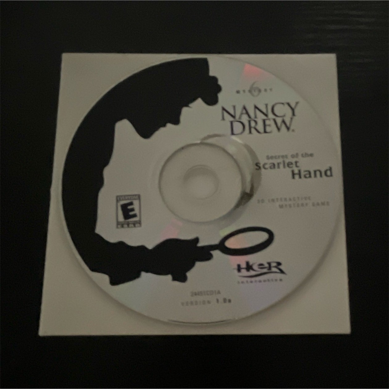 DISC ONLY Her Interactive Nancy Drew Secret of the Scarlet Hand (PC)
