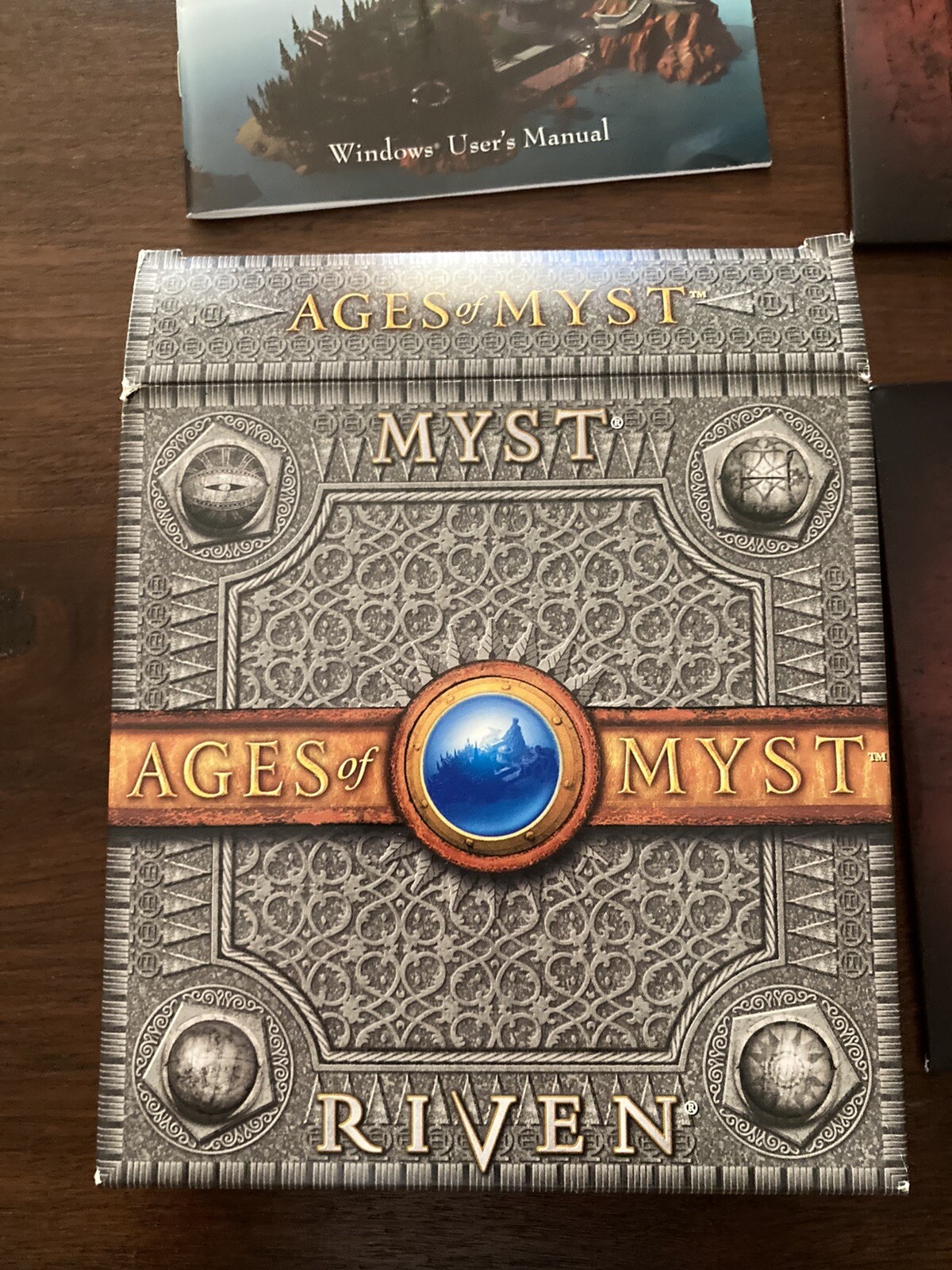 Riven PC, Solutions Book, Some Myst Disc, Not Sure If Myst Is Complete. See Pics