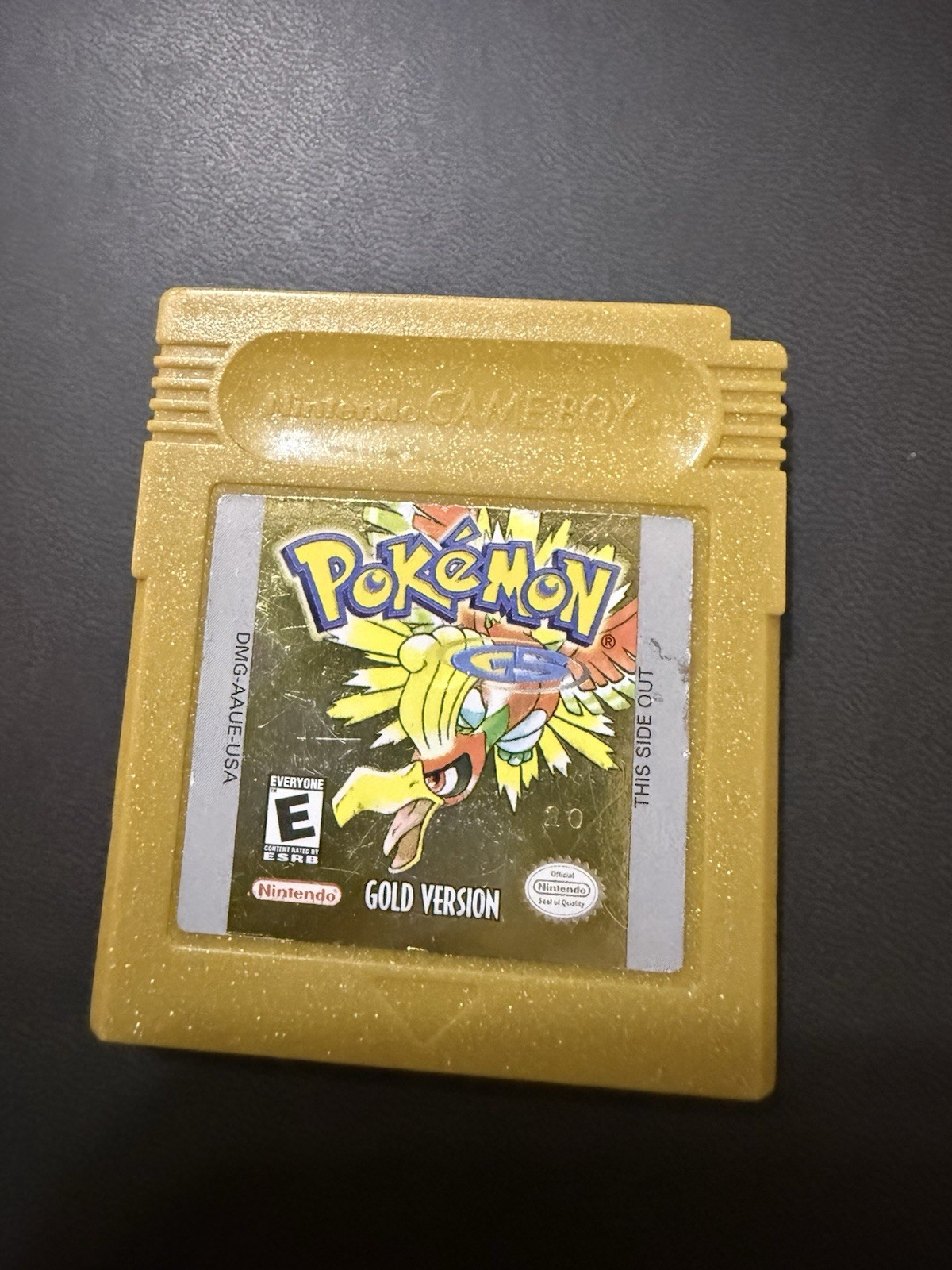 Pokemon Gold Version Authentic Dry Battery (Nintendo Game Boy Color, 2000)