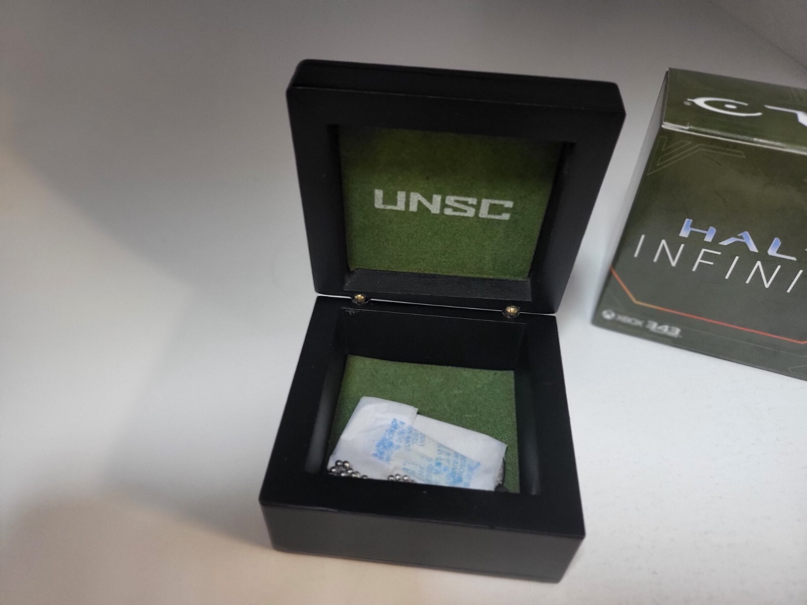 NEW MINT Factory Sealed HALO INFINITE Gamestop Promotion UNSC Dog Tag IN BOX