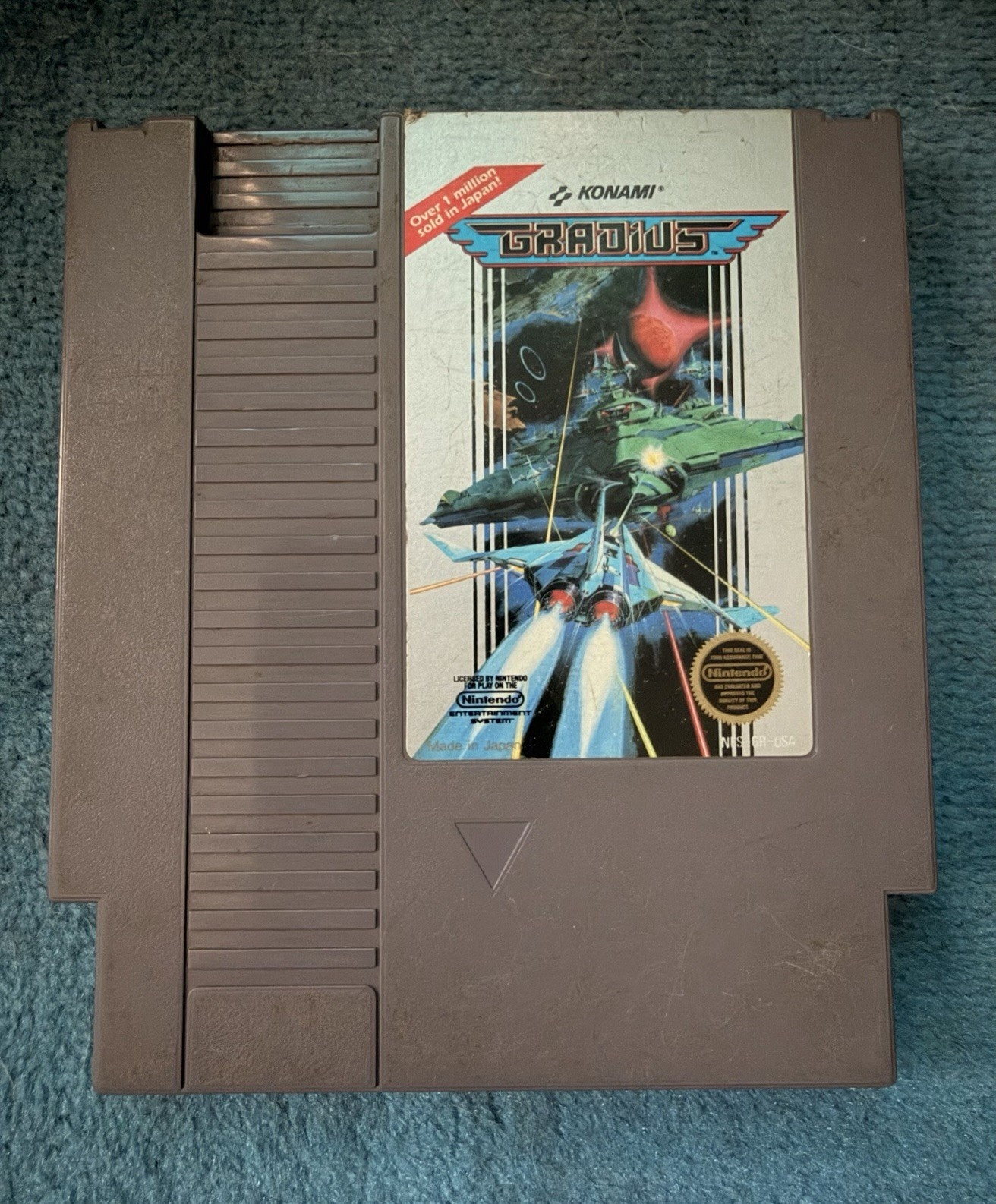 Konami Gradius (Nintendo NES, 1986) Shooter Multiplayer NTSC-U/C