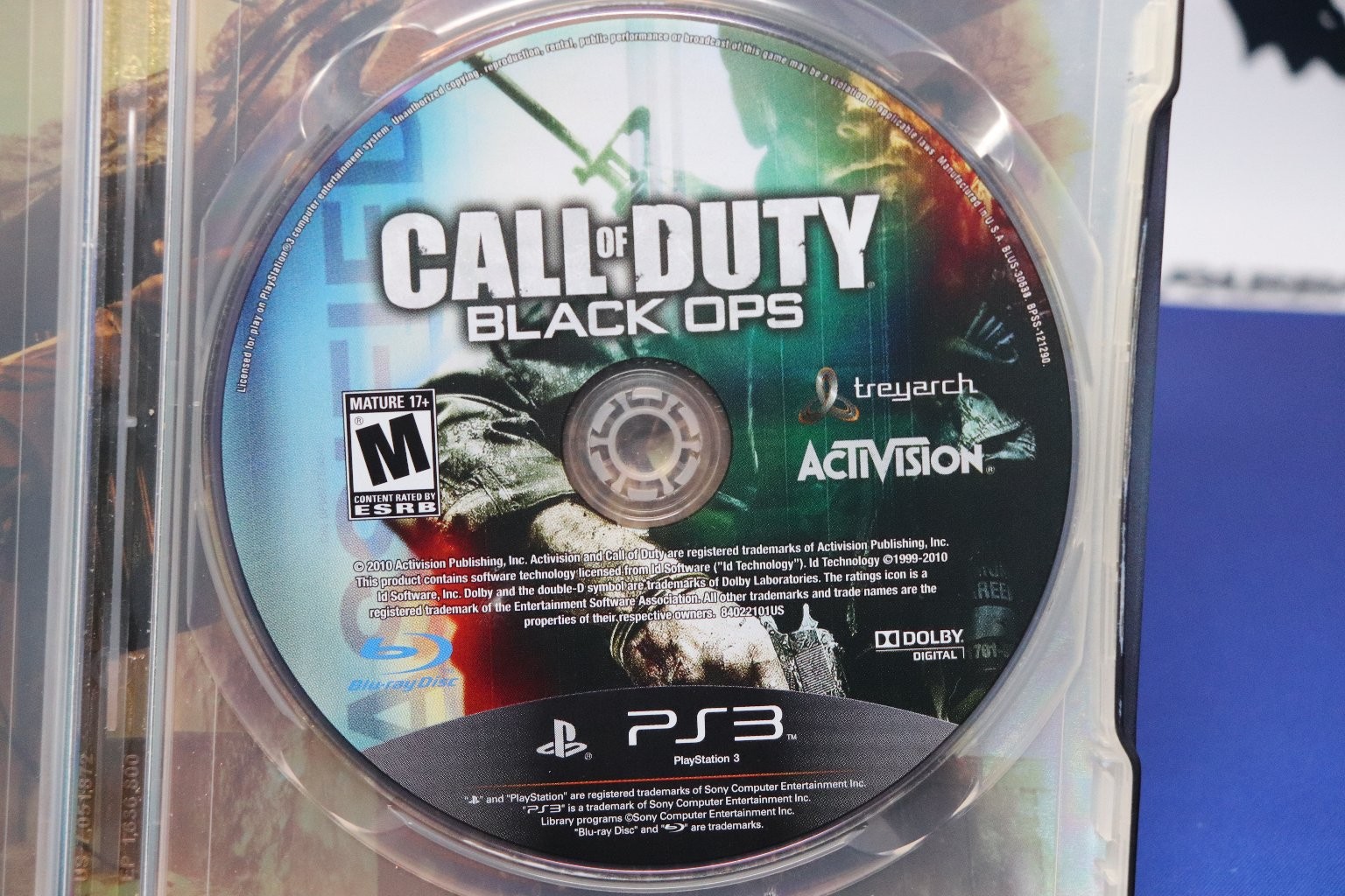 Call of Duty Black Ops Steelbook Edition PS3 Video Game FPS Shooter