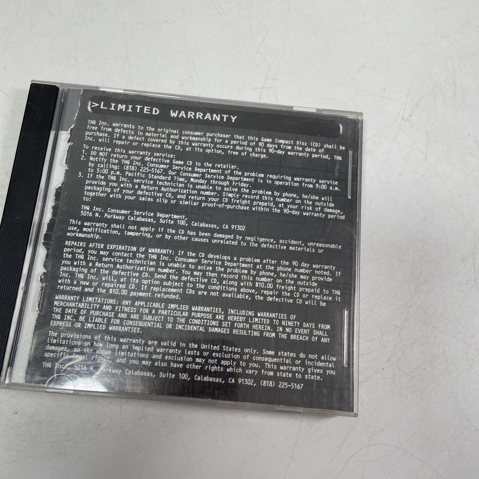 PlayStation Ghost in the Shell ps1 1997 Sony CD THQ Very Good