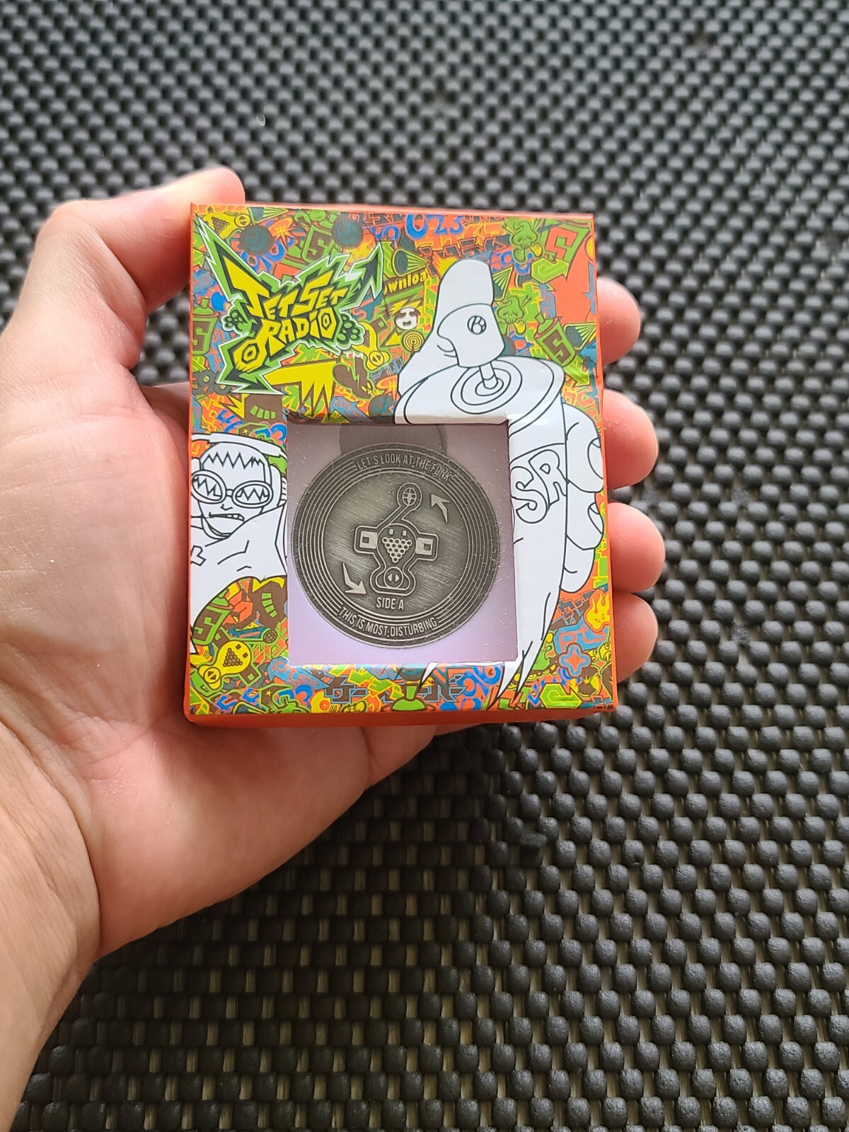 Jet Set Radio Coin Medal Sega Shop EU Exclusive 300 Units Rare Genesis Saturn CD