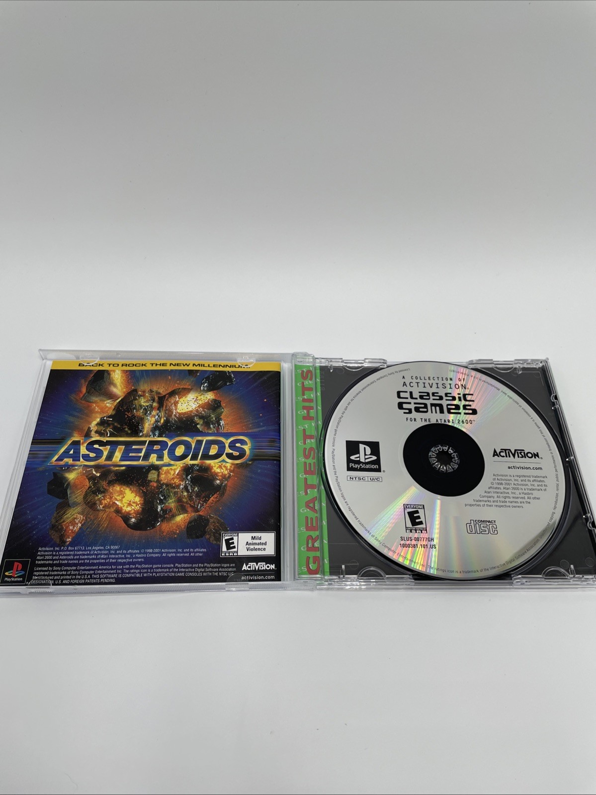 Activision Classics PS1 PlayStation 1 Complete CIB + Registration Card GH