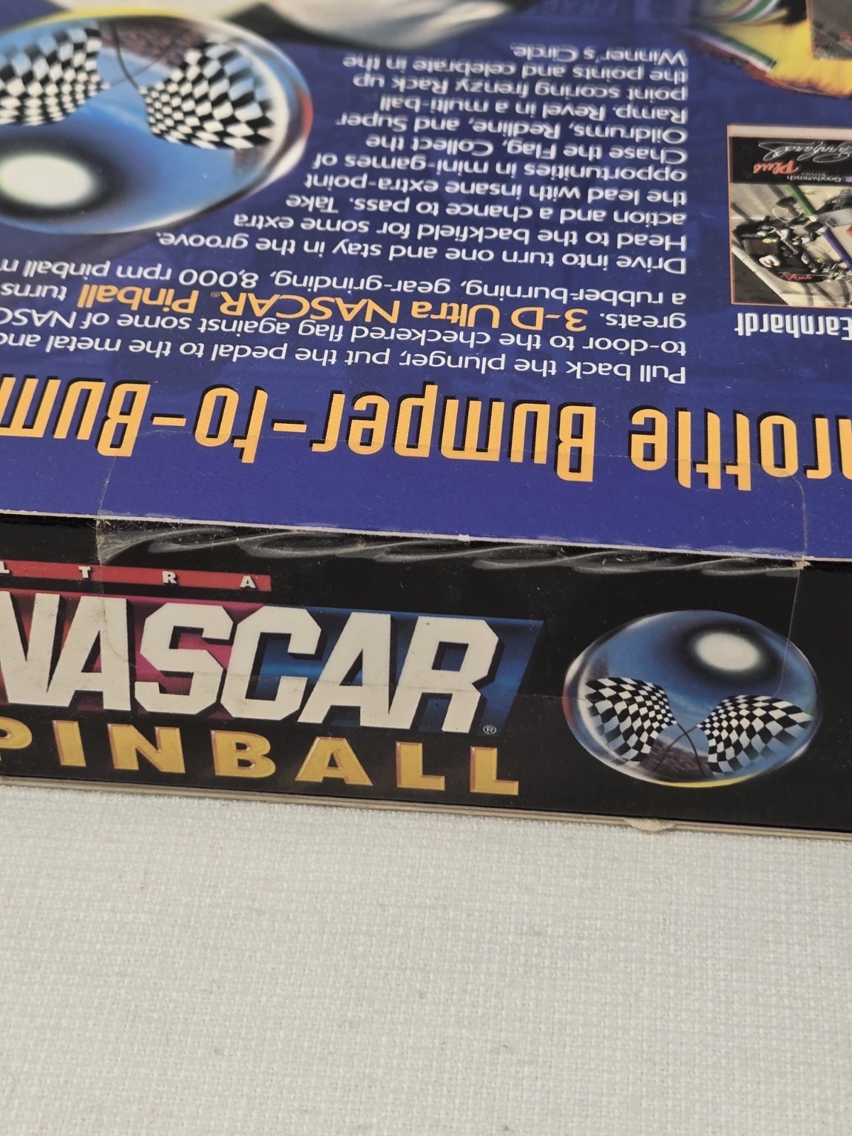 Vintage NASCAR Pinball Factory Sealed