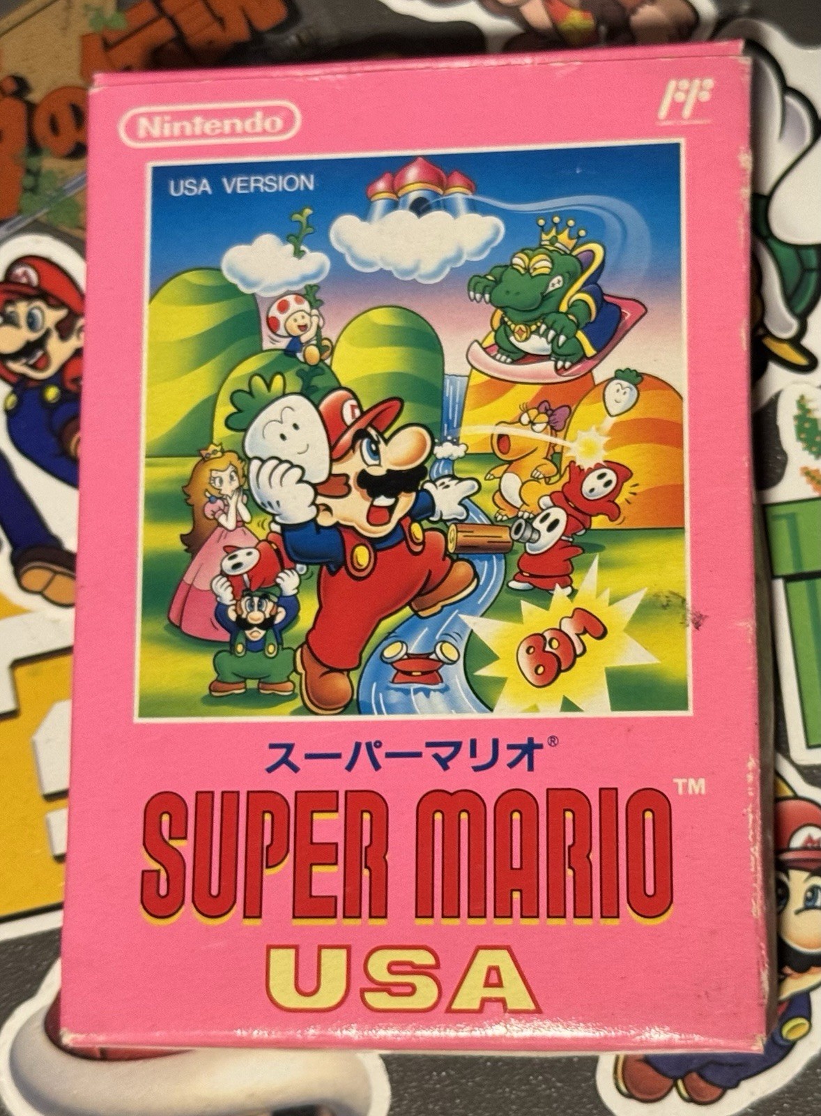 Super Mario USA CIB In Box Nintendo Famicom SUPER MARIO 2 Japan Import US Seller