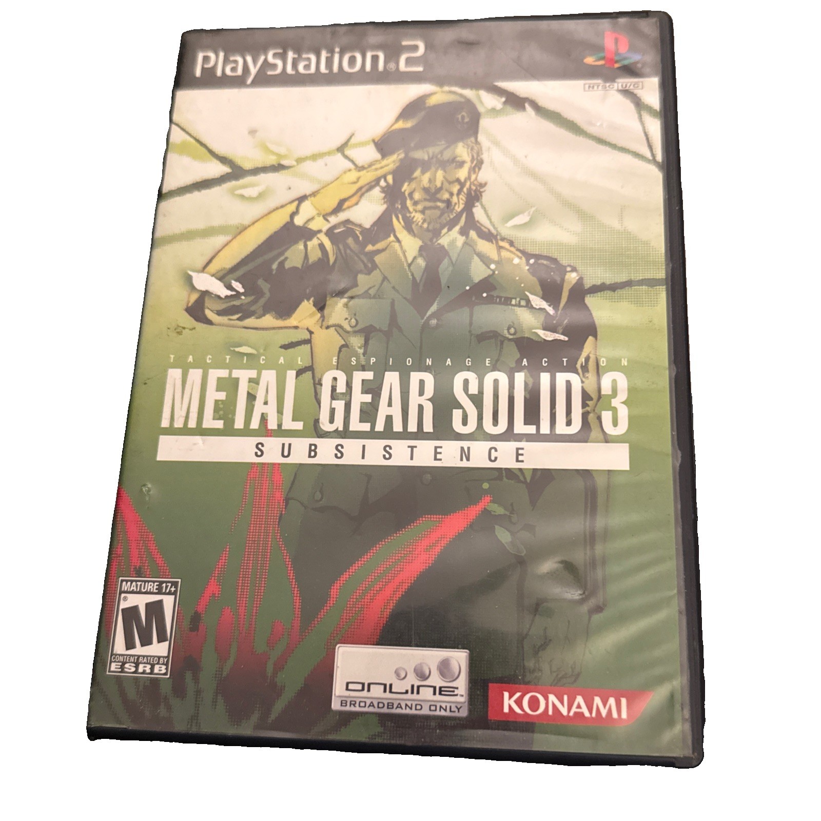 Metal Gear Solid 3 Subsistence (Sony PlayStation 2 PS2, 2006)