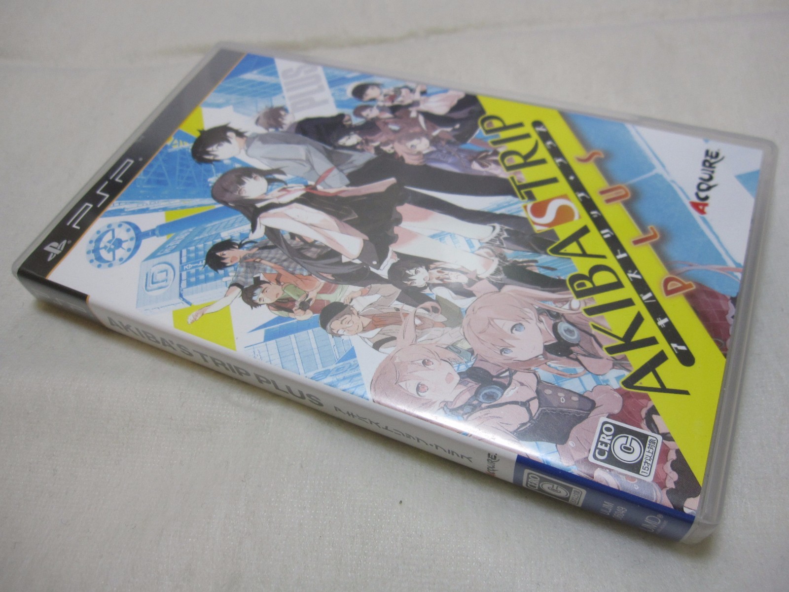 W/Tracking Number 7-14 Days to USA. USED PSP AKIBA’S TRIP PLUS Japanese Version